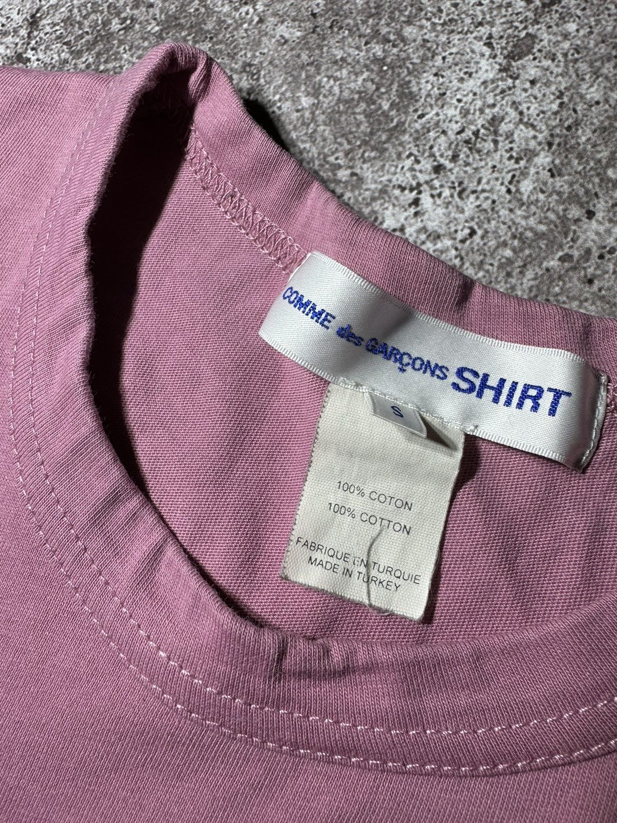 Comme des Garcons Comme des Garçons pink t-shirt Size US S / EU 44-46 / 1 - 6 Thumbnail