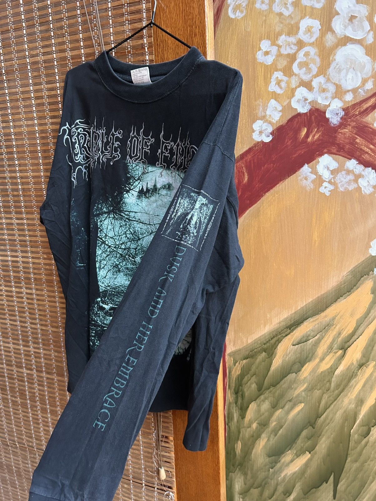 Band Tees 1996 Cradle Of Filth Dusk And Her Embrace Long Sleeve Tee Size US XL / EU 56 / 4 - 7 Thumbnail