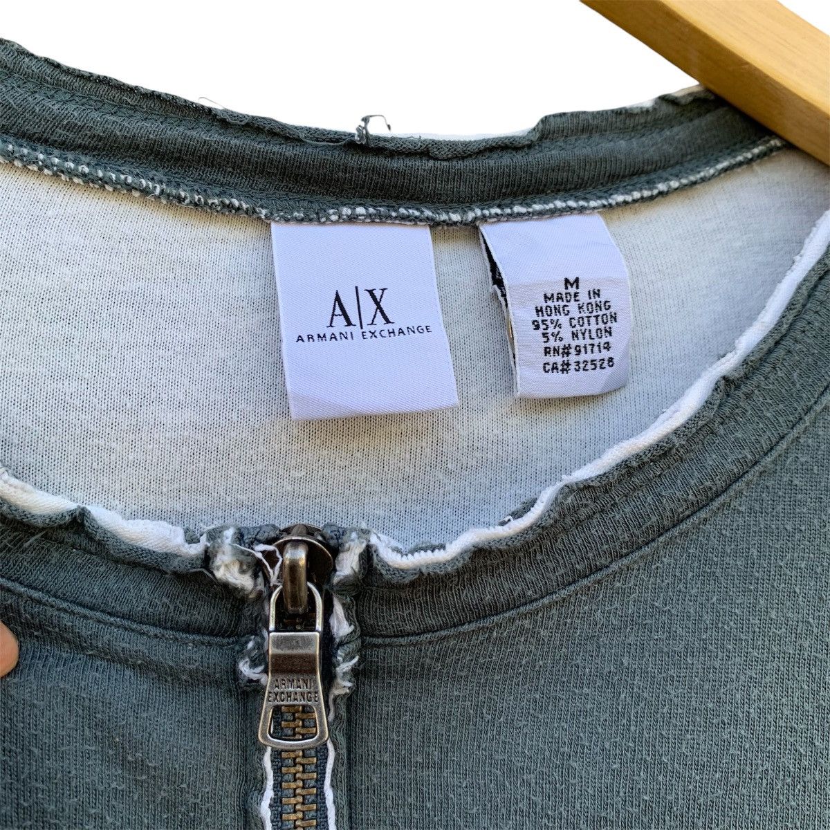 Armani Exchange × If Six Was Nine × Vintage Vintage armany exchange longsleeave Size US M / EU 48-50 / 2 - 5 Thumbnail