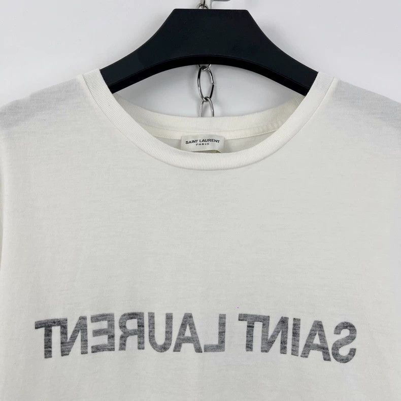 Saint Laurent Paris Saint Laurent ParisLetter logo printed short sleeve 2504-N Size XS / US 0-2 / IT 36-38 - 3 Thumbnail