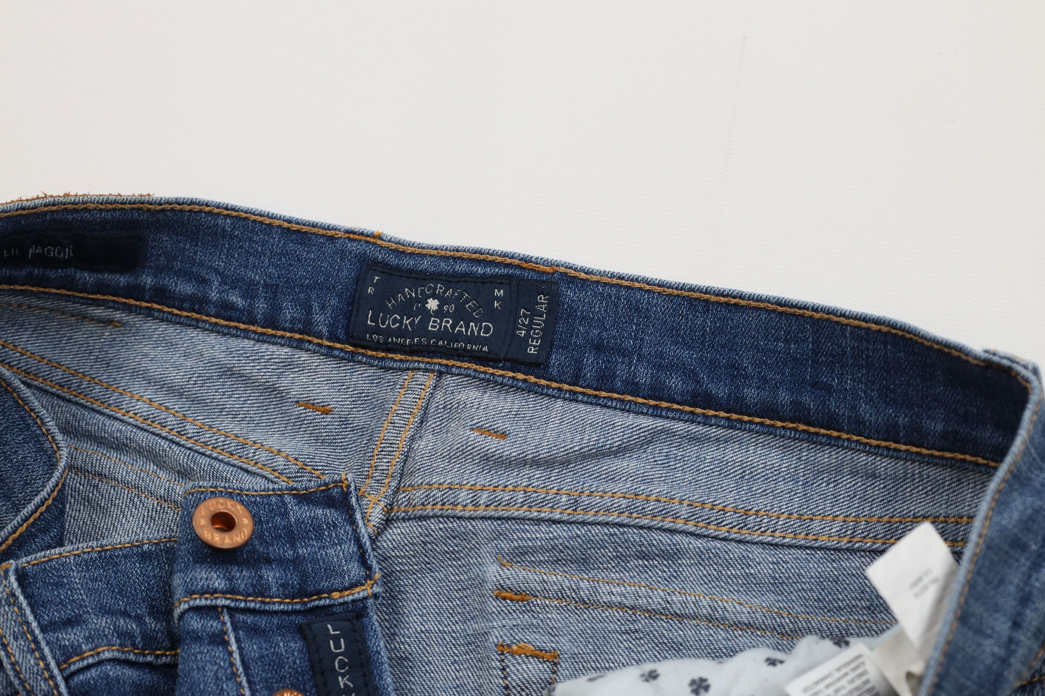 Lucky Brand Vintage Y2K Lucky Brand Lil Maggie Flared Denim Jeans Size 27" / US 4 / IT 40 - 8 Thumbnail