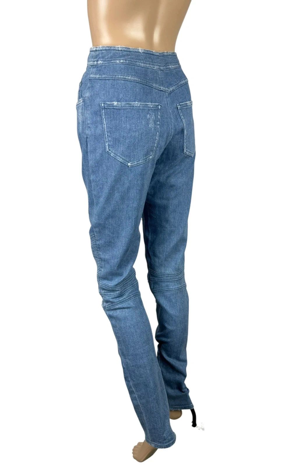 Balmain Balmain Moyen Jeans Distressed Retro High Rise size 40 Size 28" / US 6 / IT 42 - 7 Thumbnail