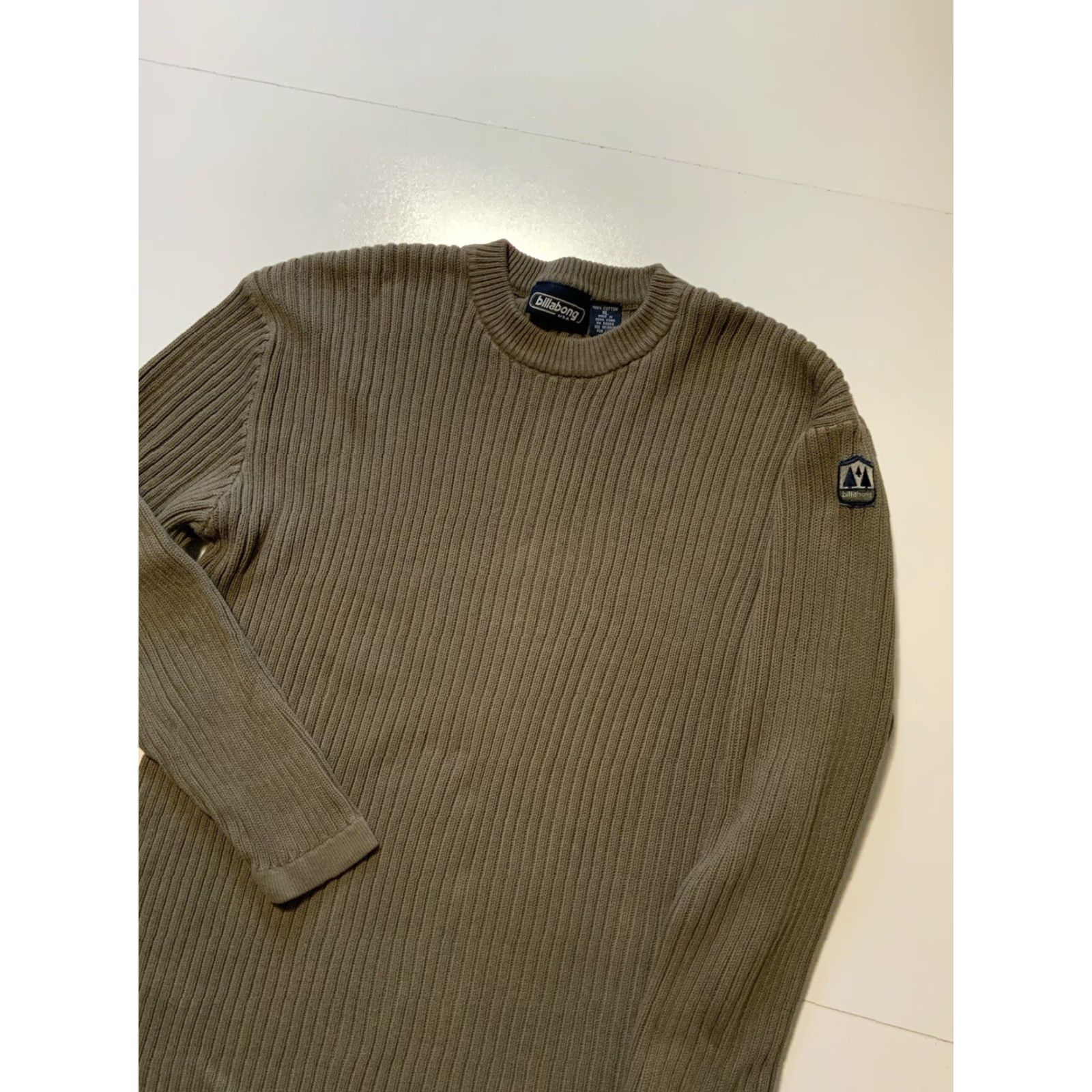 Billabong Vintage Billabong Surf Pullover Crewneck Sweater XL Green Cotton Knit User: Vintage Billabong Surf Pullover Crewneck Sweater XL Green Cotton Knit Size US XL / EU 56 / 4 - 3 Thumbnail