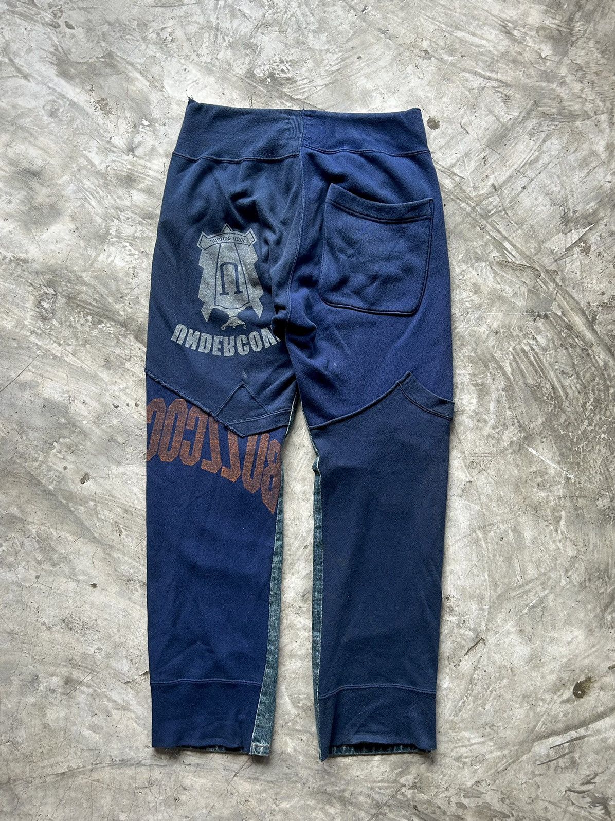 Undercover Undercover IMMADTOO AW02 Hybrid Denim Size US 29 - 3 Thumbnail