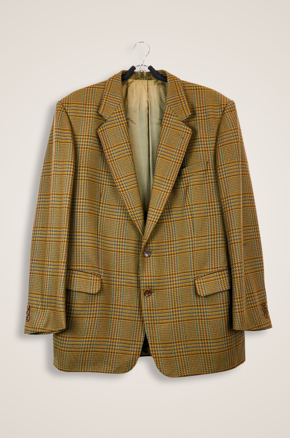 Burberry Burberrys Checked Wool Blazer – Made in Germany – Size L Size 52R - 1 Thumbnail