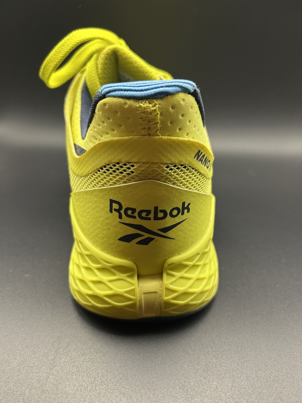 Reebok Reebok Mens Nano X FW8128 Yellow Running Shoes Sneakers Size US 8 / EU 41 - 9 Thumbnail