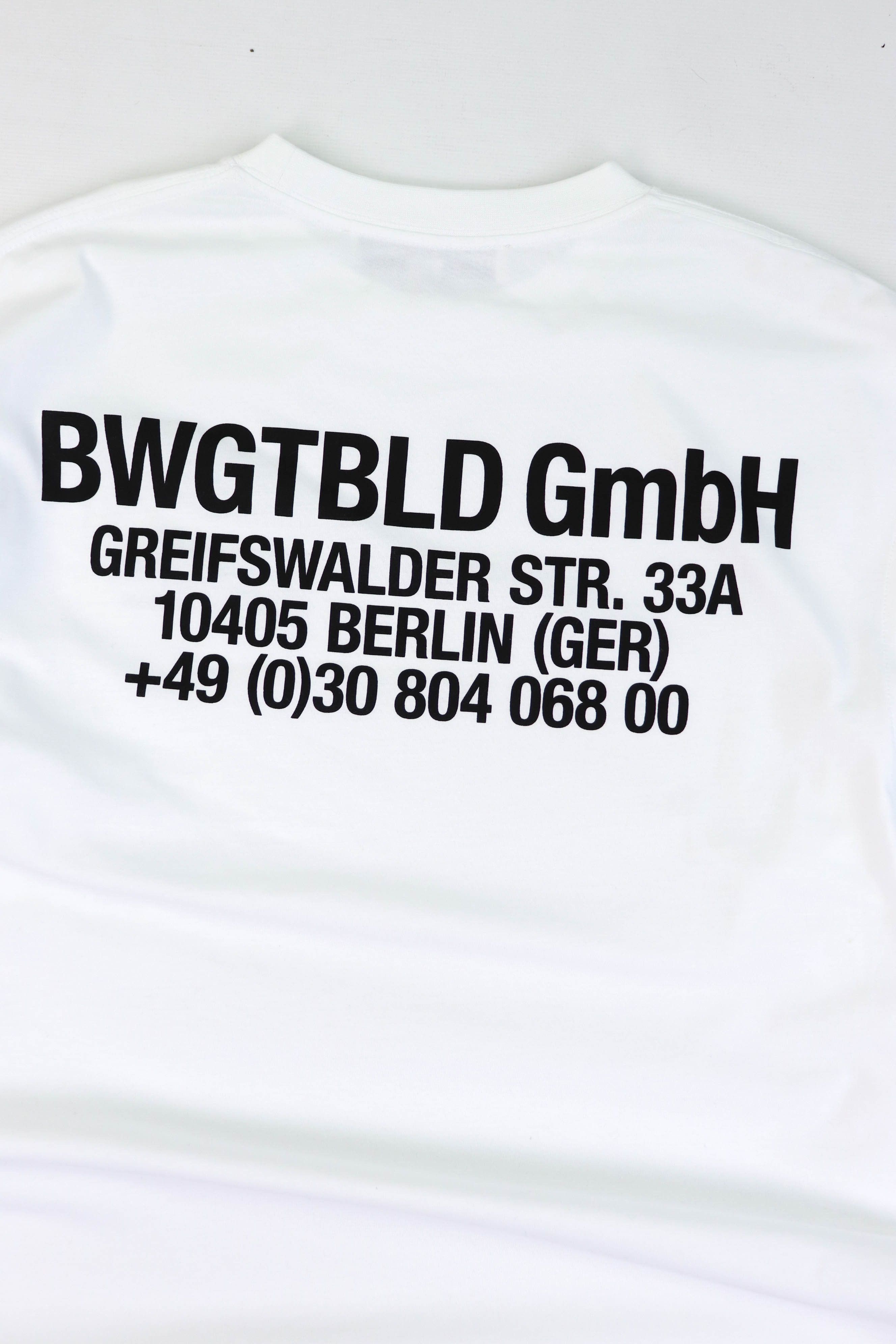 GmbH BWGTBLD GmbH Printed Graphics Logo White Longsleeve Size US L / EU 52-54 / 3 - 6 Thumbnail