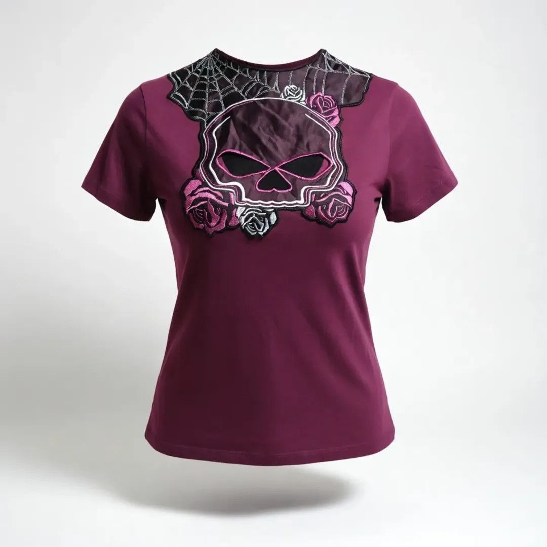 Harley Davidson Harley Davidson Semi-Backless Baby Tee Size M / US 6-8 / IT 42-44 - 1 Thumbnail