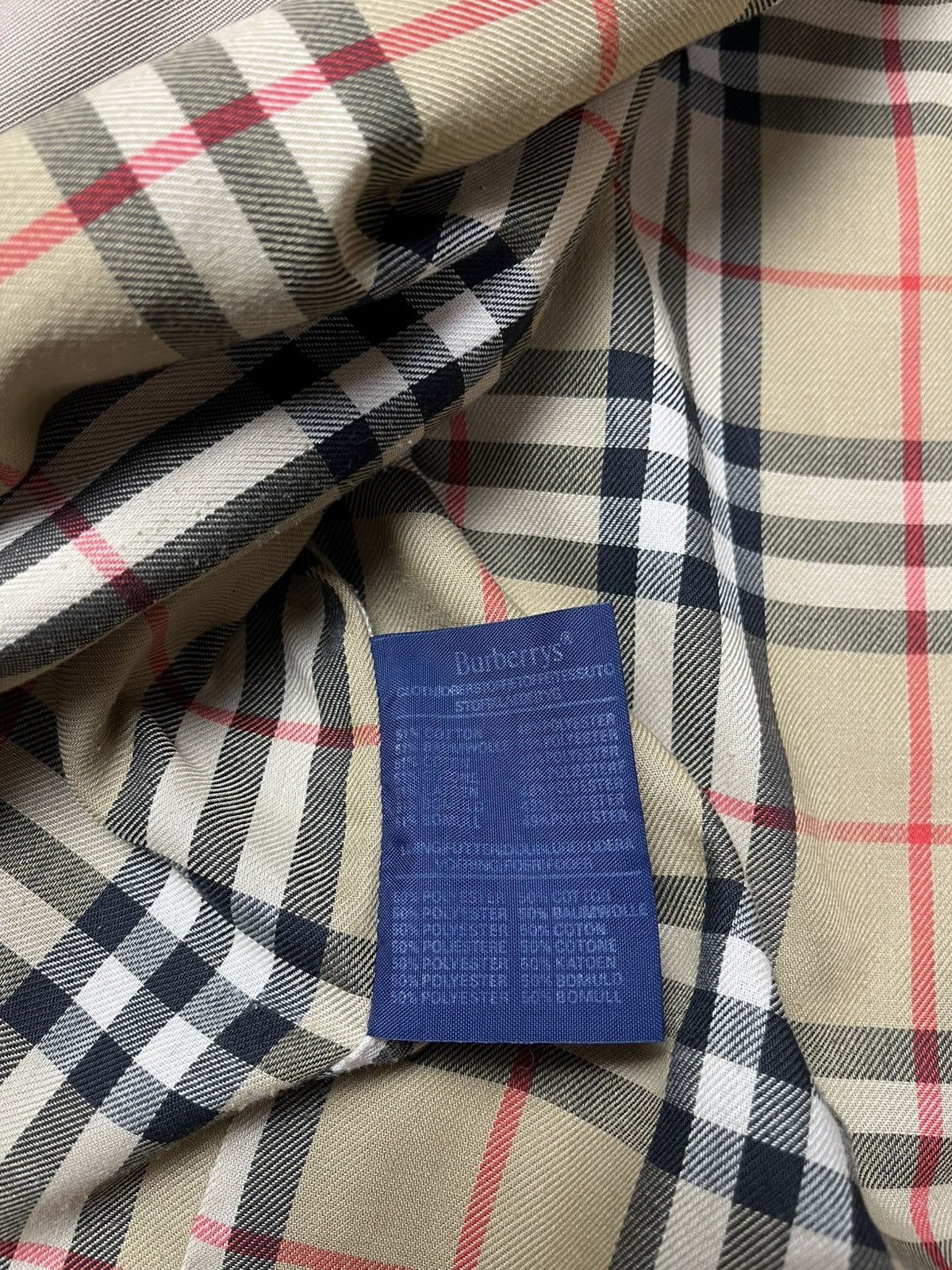 Burberry VERY RARE Burberry Vintage 90’s Nova Check Long Trench Coat Size US L / EU 52-54 / 3 - 6 Thumbnail