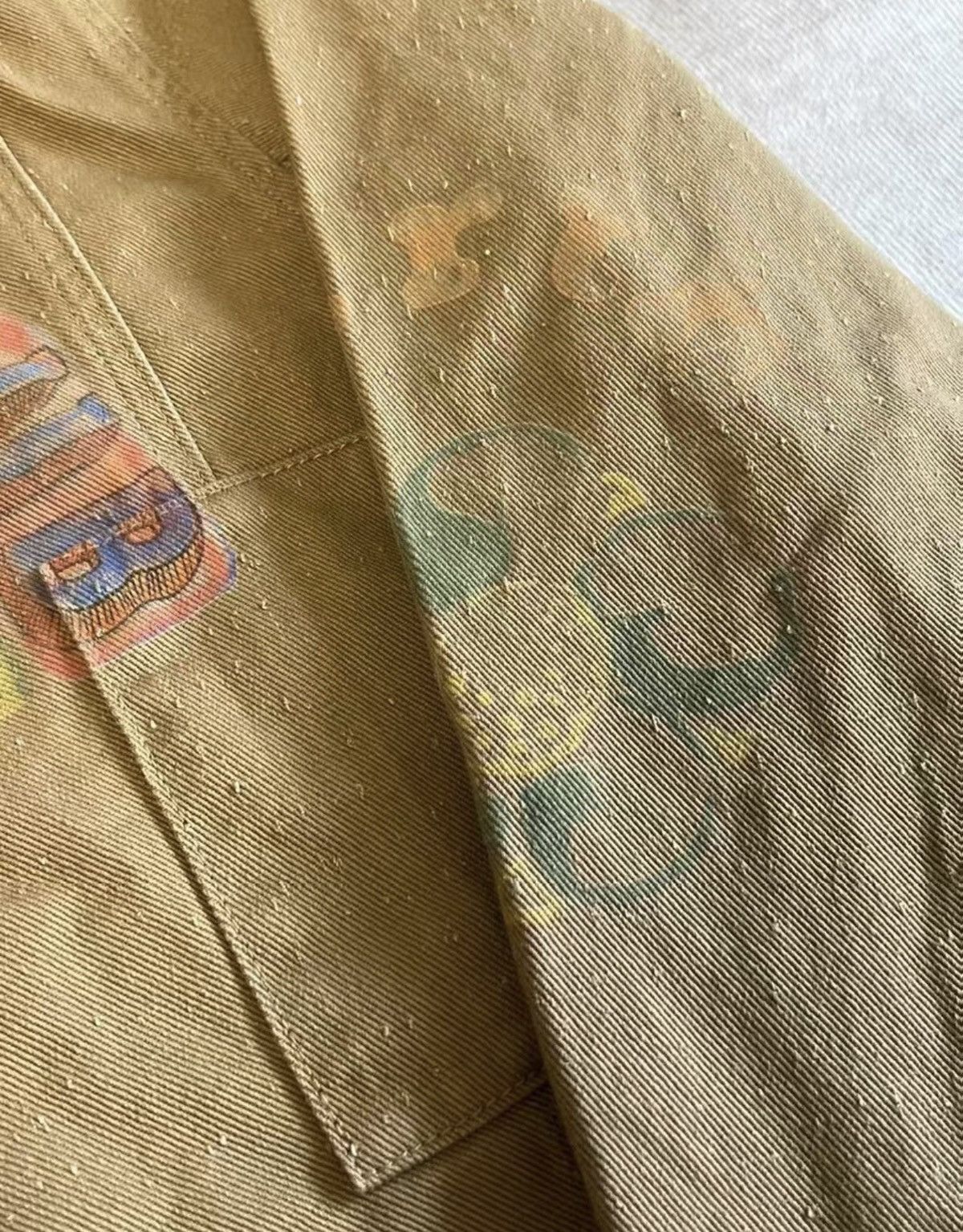 Billionaire Boys Club BBC ICECREAM Graffiti Denim Jacket bomber Size US L / EU 52-54 / 3 - 7 Thumbnail