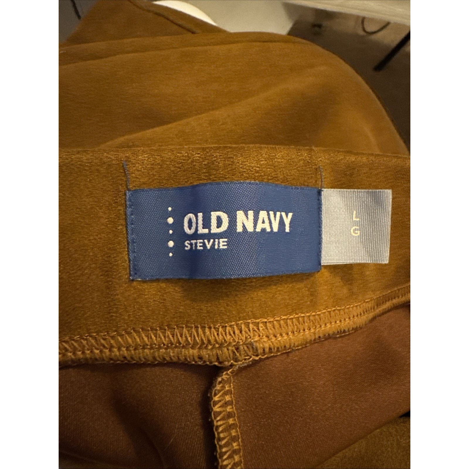 Old Navy Old Navy Faux Suede Microfiber Elastic Waist Leggings Size 36" / US 14 / IT 50 - 7 Thumbnail