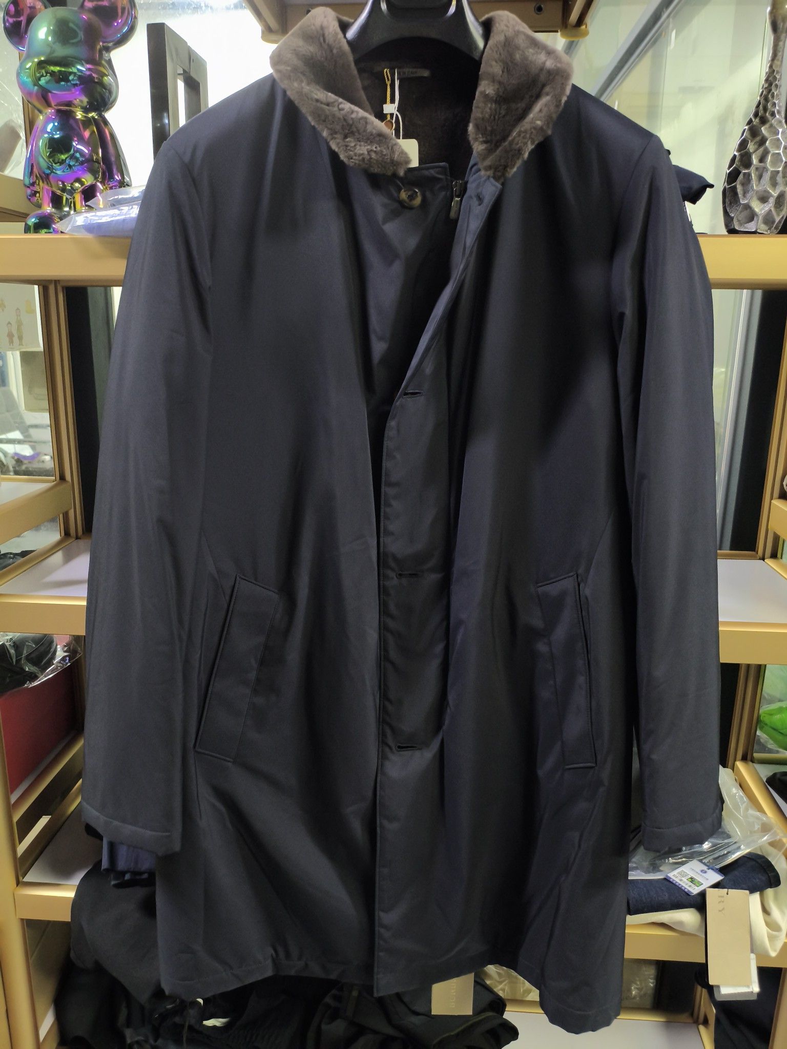Loro Piana Loro Piana Sebring Fur Lined Heavy Coat Size M Size US M / EU 48-50 / 2 - 1 Thumbnail