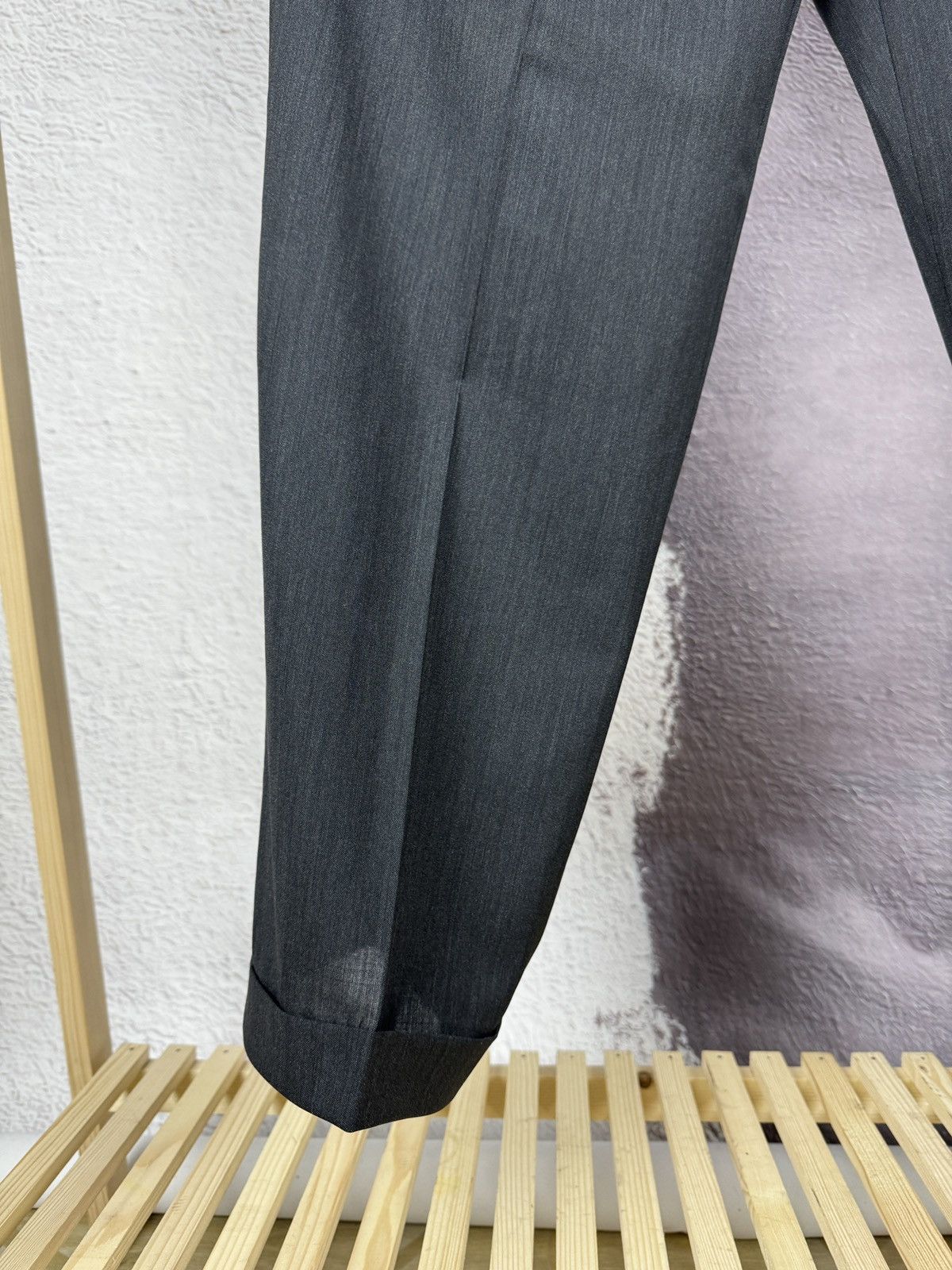 Ermenegildo Zegna Ermenegildo Zegna High Performance Suit Blazer Pants Wool Size 42R - 18 Thumbnail