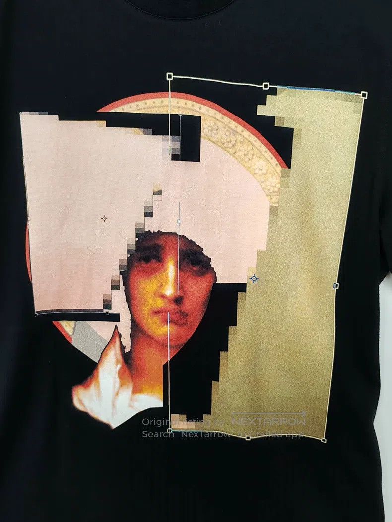 Givenchy Givenchy Men's Mosaic Virgin Mary Short Sleeve Size US XS / EU 42 / 0 - 4 Thumbnail