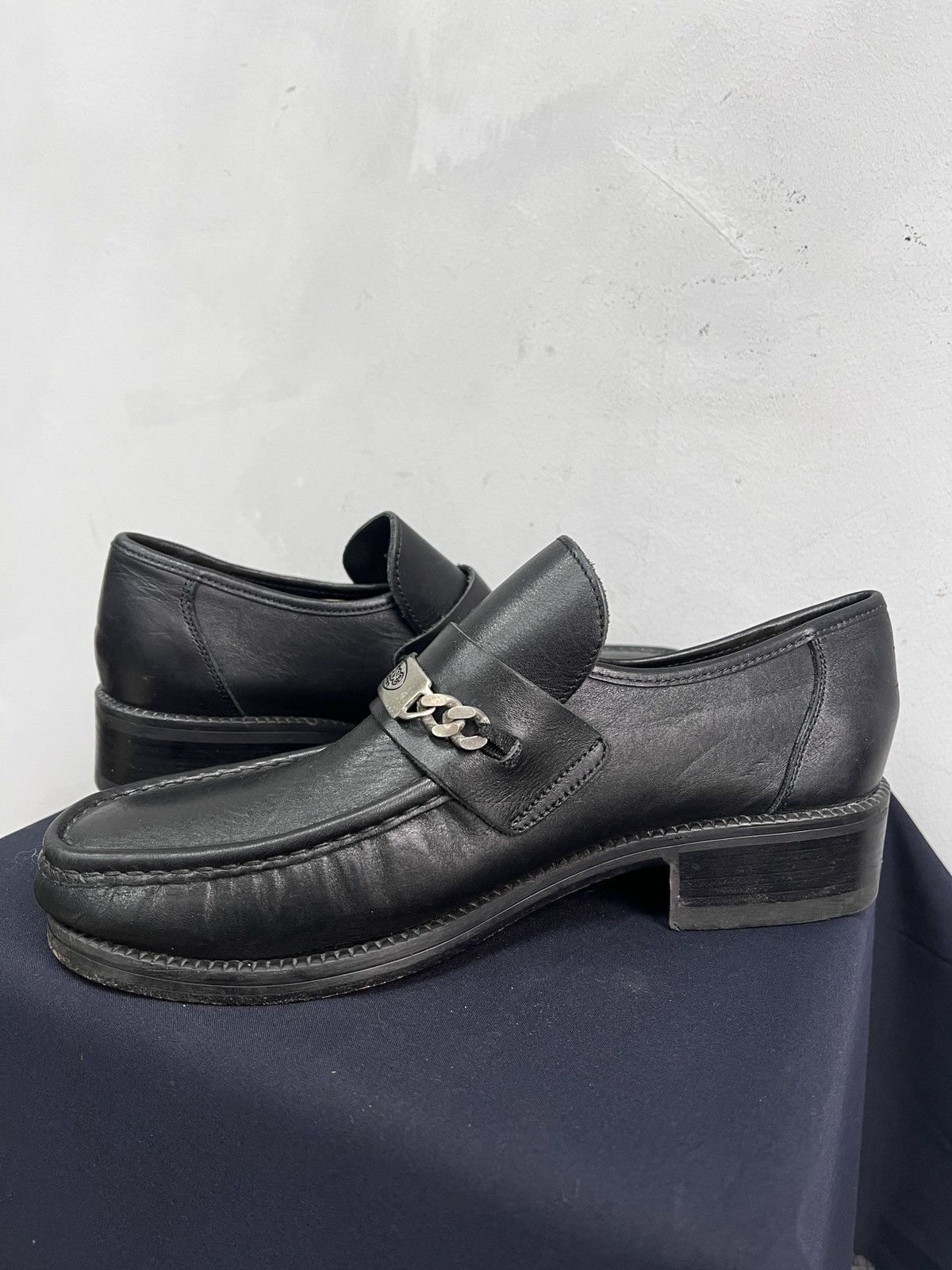Hedi Slimane Chain avant garde gothic loafers hedi slimane style y2k Size US 10 / EU 43 - 11 Thumbnail