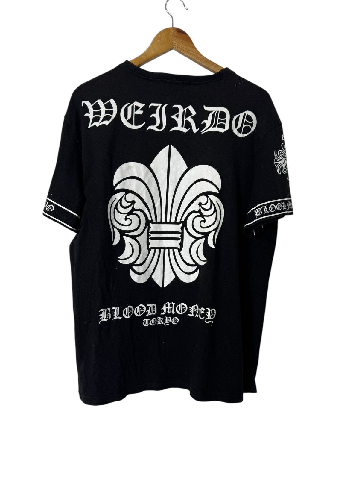 Designer × Japanese Brand × Vintage Blood Money Tokyo Inspired Chrome Heart Design Size US XL / EU 56 / 4 - 3 Thumbnail