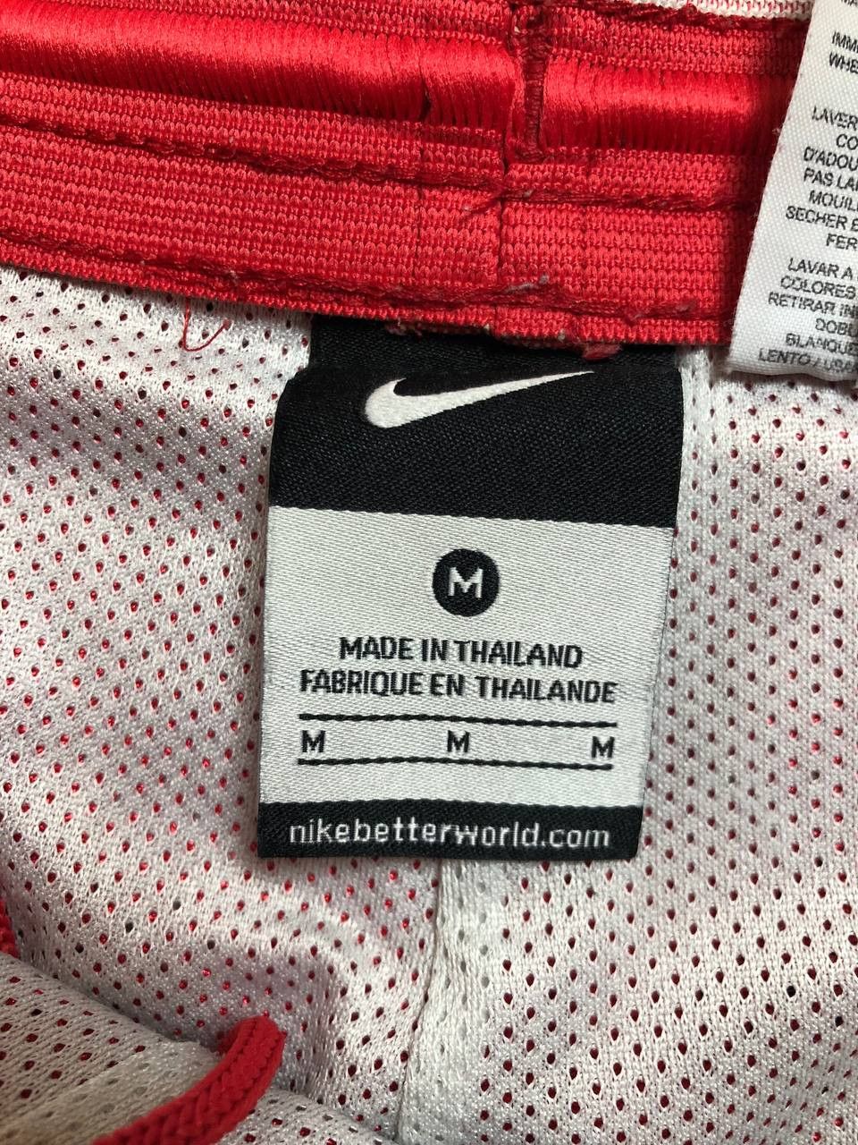 Nike × Vintage Vintage Nike Swoosh Big Logo 80S Nylon Shorts Y2K Drill Size US 32 / EU 48 - 4 Thumbnail