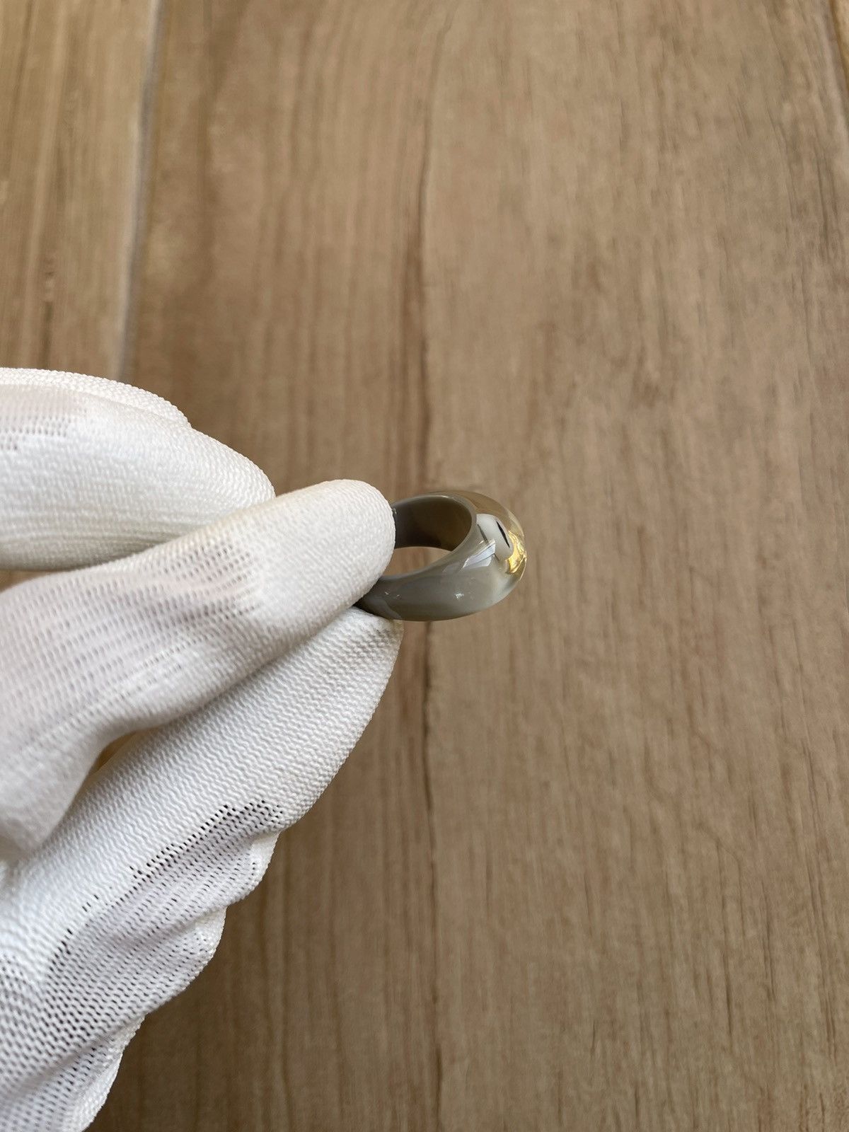 Japanese Brand Ura-harajuku Y2K Eyeball Acrylic Clear Ring Size ONE SIZE - 4 Thumbnail
