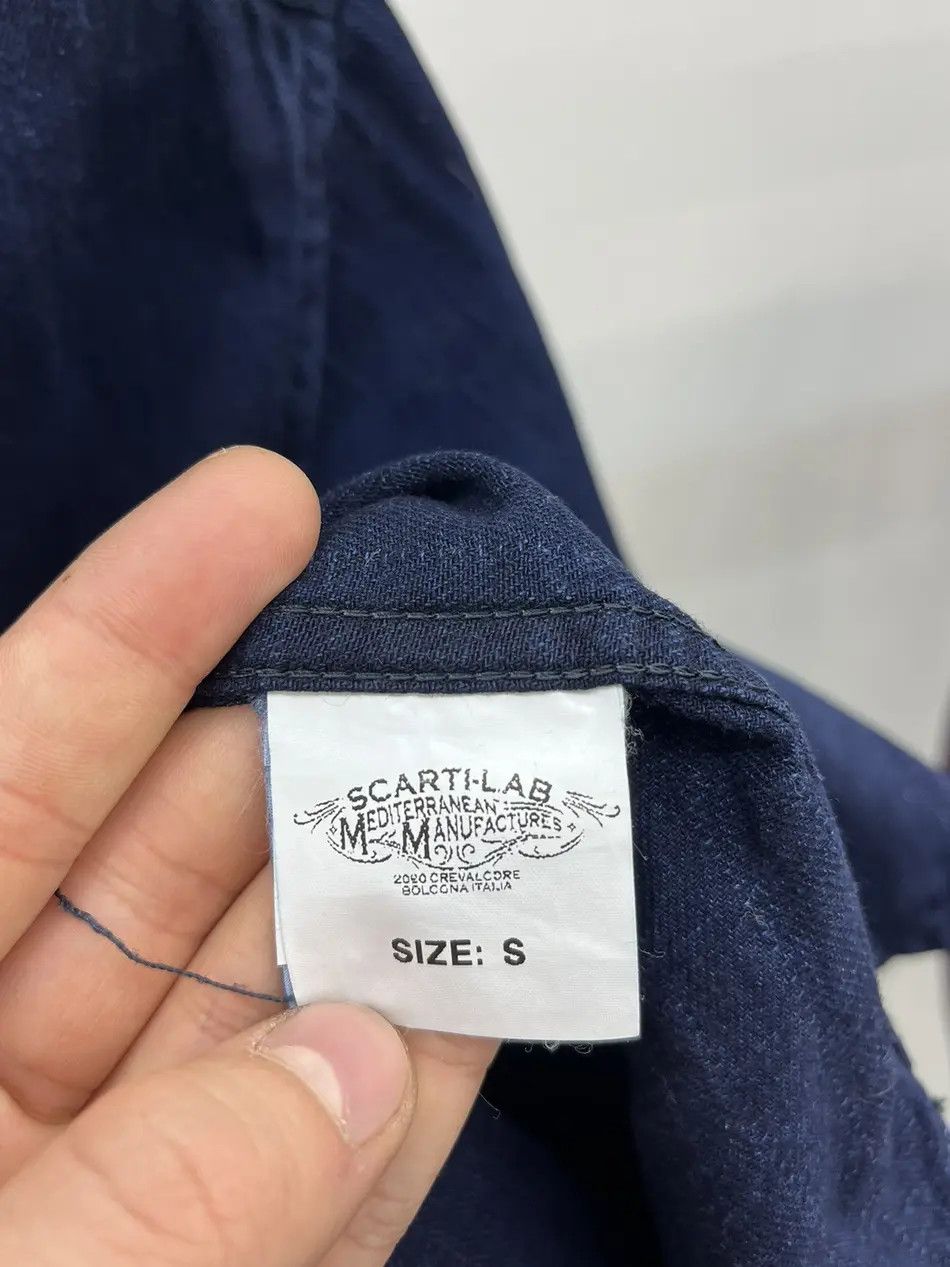 Scarti-Lab Scarti-Lab Denim Button Up Shirt Size US S / EU 44-46 / 1 - 3 Thumbnail
