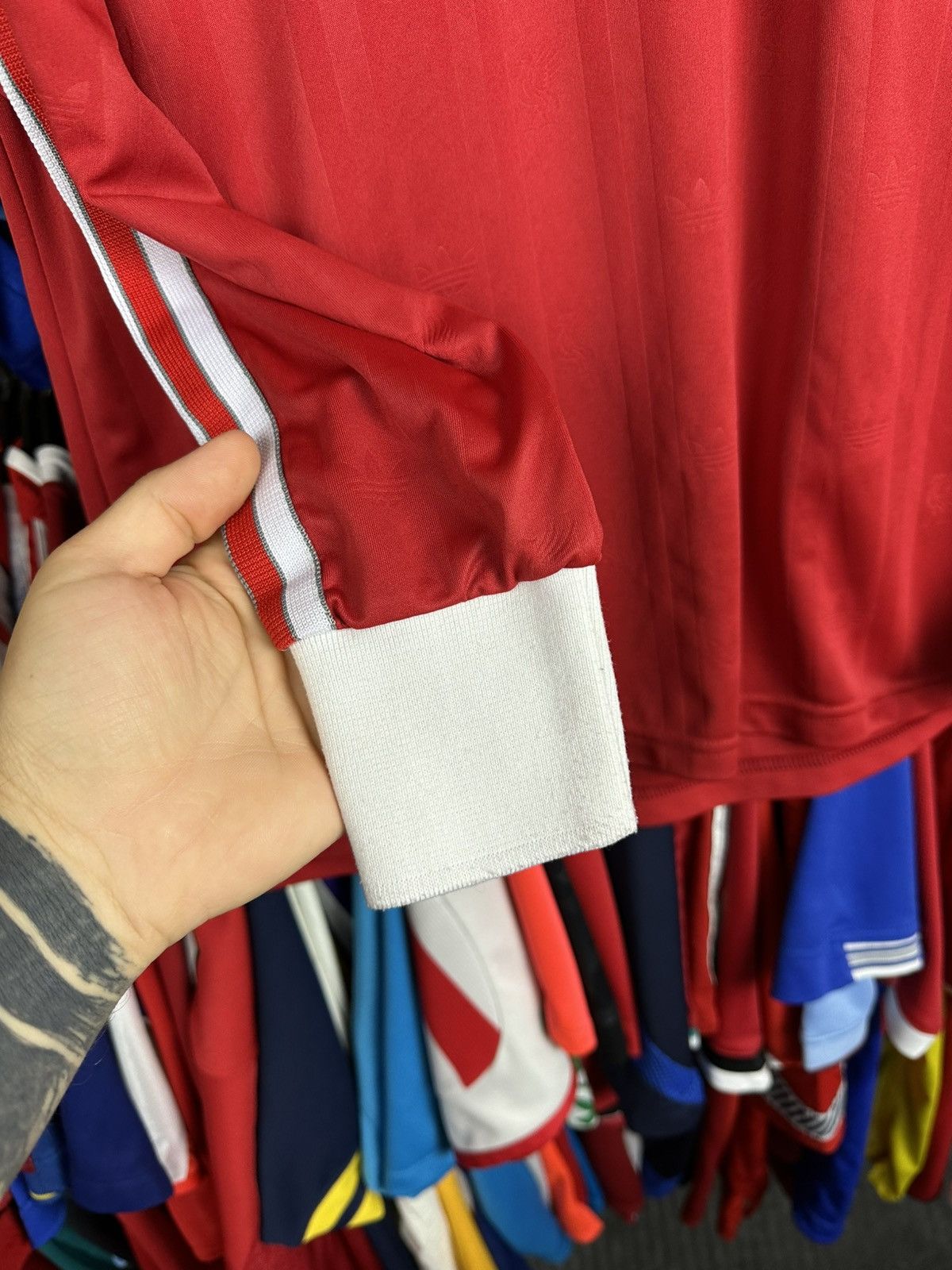 Other Liverpool 1988/89 Vintage Retro Home Football Jersey L/S Size US XL / EU 56 / 4 - 6 Thumbnail