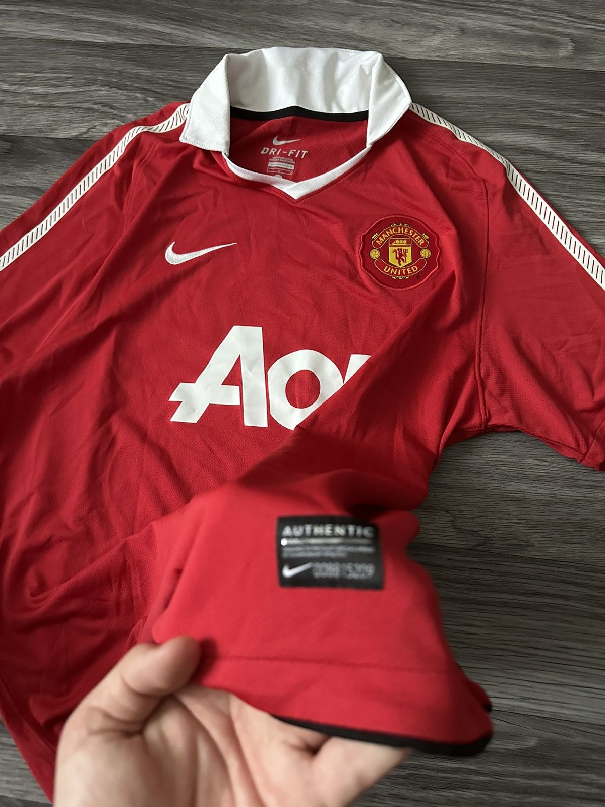 Nike Nike Vintage Manchester United 2013 jersey t shirt hype Size US L / EU 52-54 / 3 - 5 Thumbnail