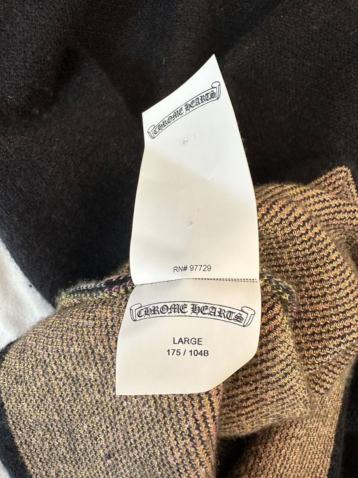 Chrome Hearts CHROME HEARTS CASHMERE SEX RECORDS SWEATER Size US L / EU 52-54 / 3 - 7 Thumbnail