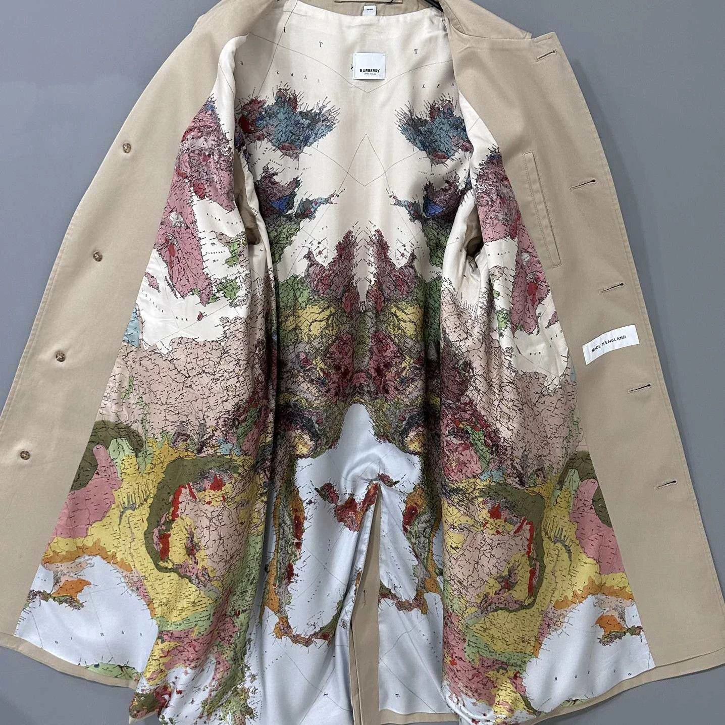 Burberry Burberry Camden Trench Coat Silk-Lined Patterned 46 Size US S / EU 44-46 / 1 - 6 Thumbnail