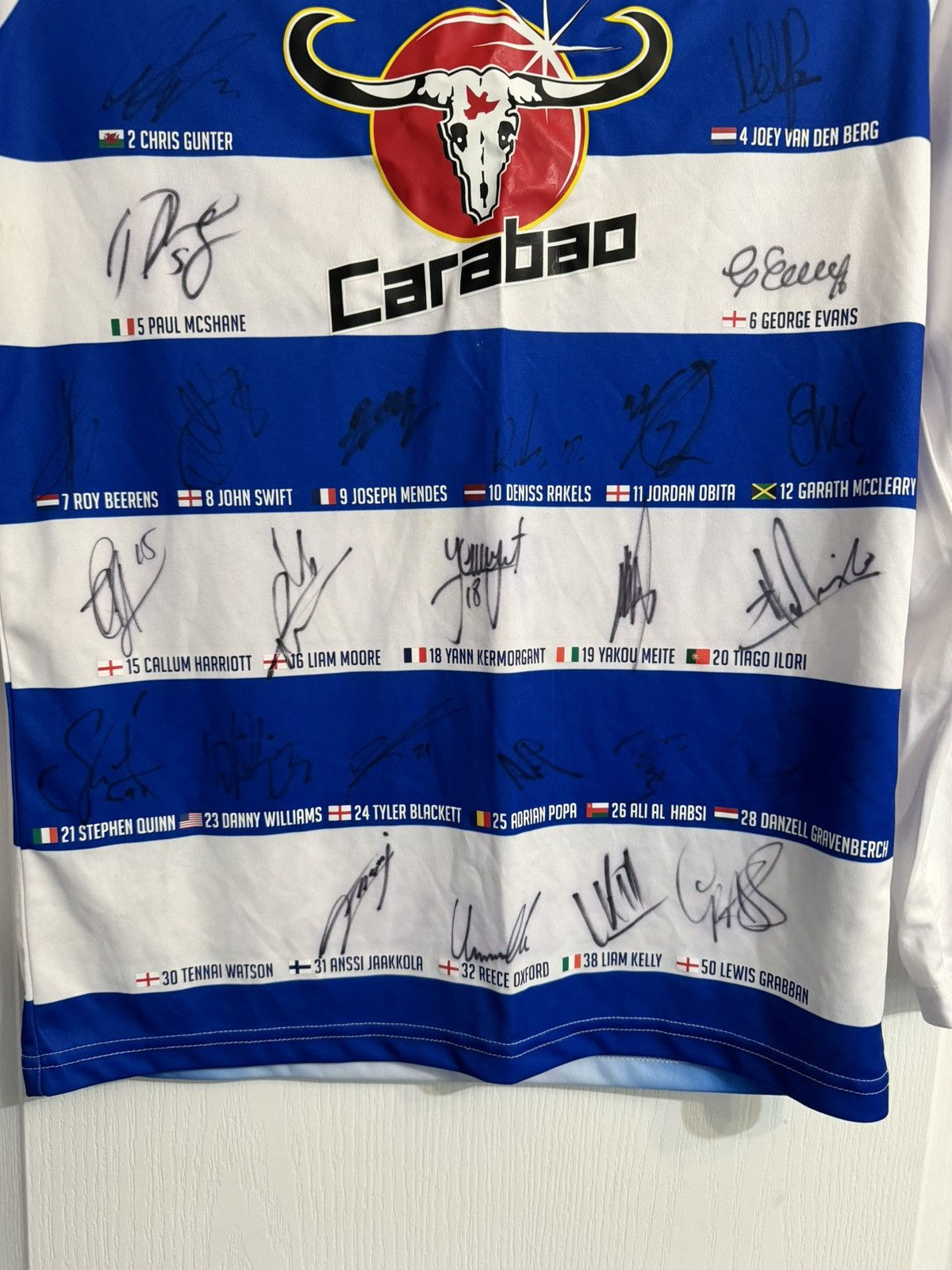 Puma × Vintage Reading 2016/17 Puma Jersey All Team Autographs Blokcore S Size US S / EU 44-46 / 1 - 12 Thumbnail