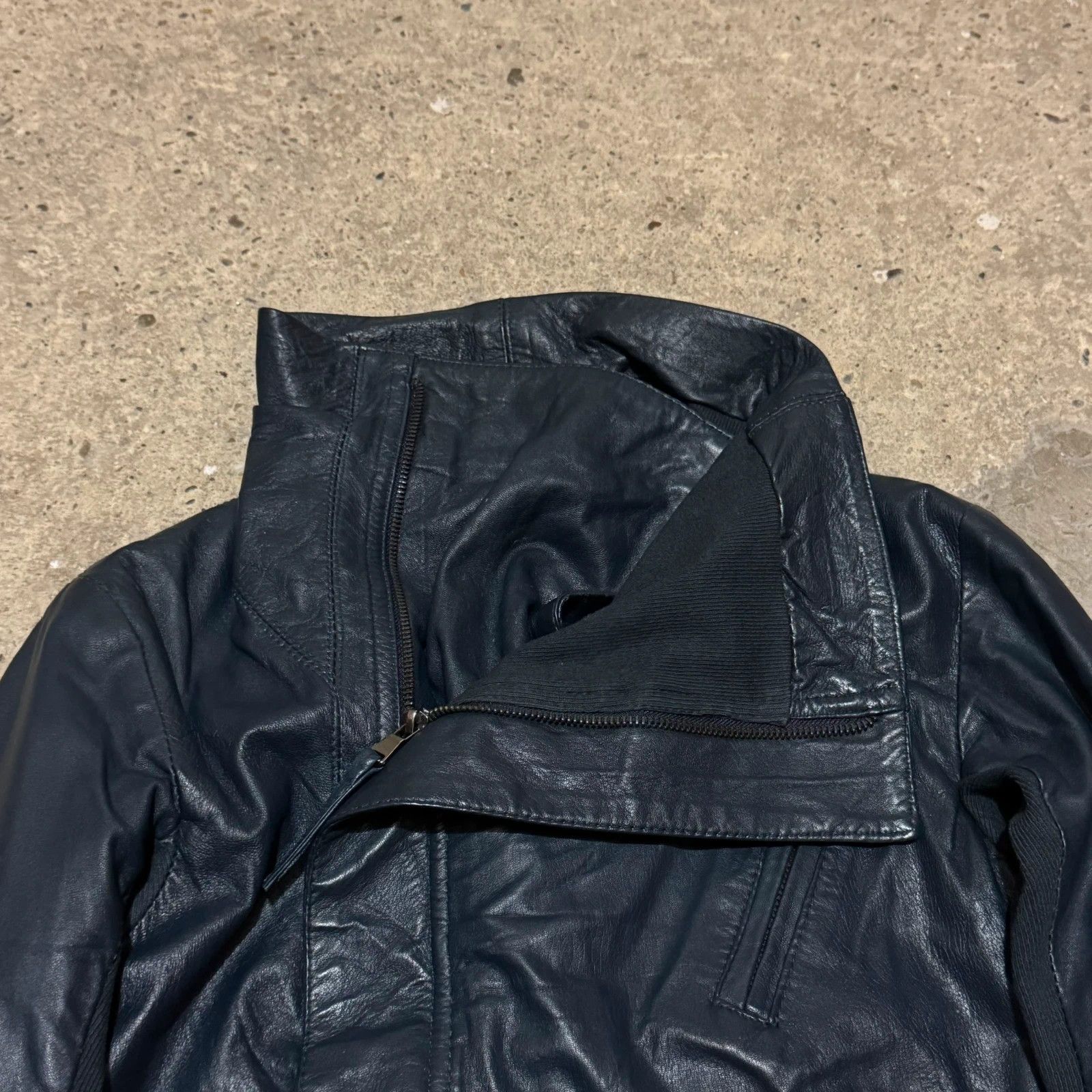 Other Rick owens style lether jacket Size S / US 4 / IT 40 - 5 Thumbnail