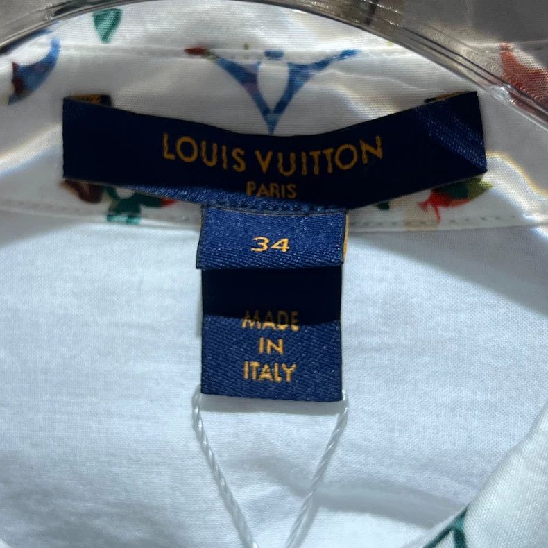 Louis Vuitton Louis Vuitton Colourful presbyopic full print scarf shirt Size XXS / US 00 / IT 34 - 3 Thumbnail
