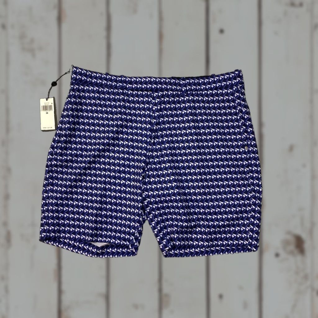 RLX Ralph Lauren RLX Ralph Lauren Shorts Mens 38 Blue Sailboat Tailored Fit Chino Pockets Size US 38 / EU 54 - 1 Thumbnail