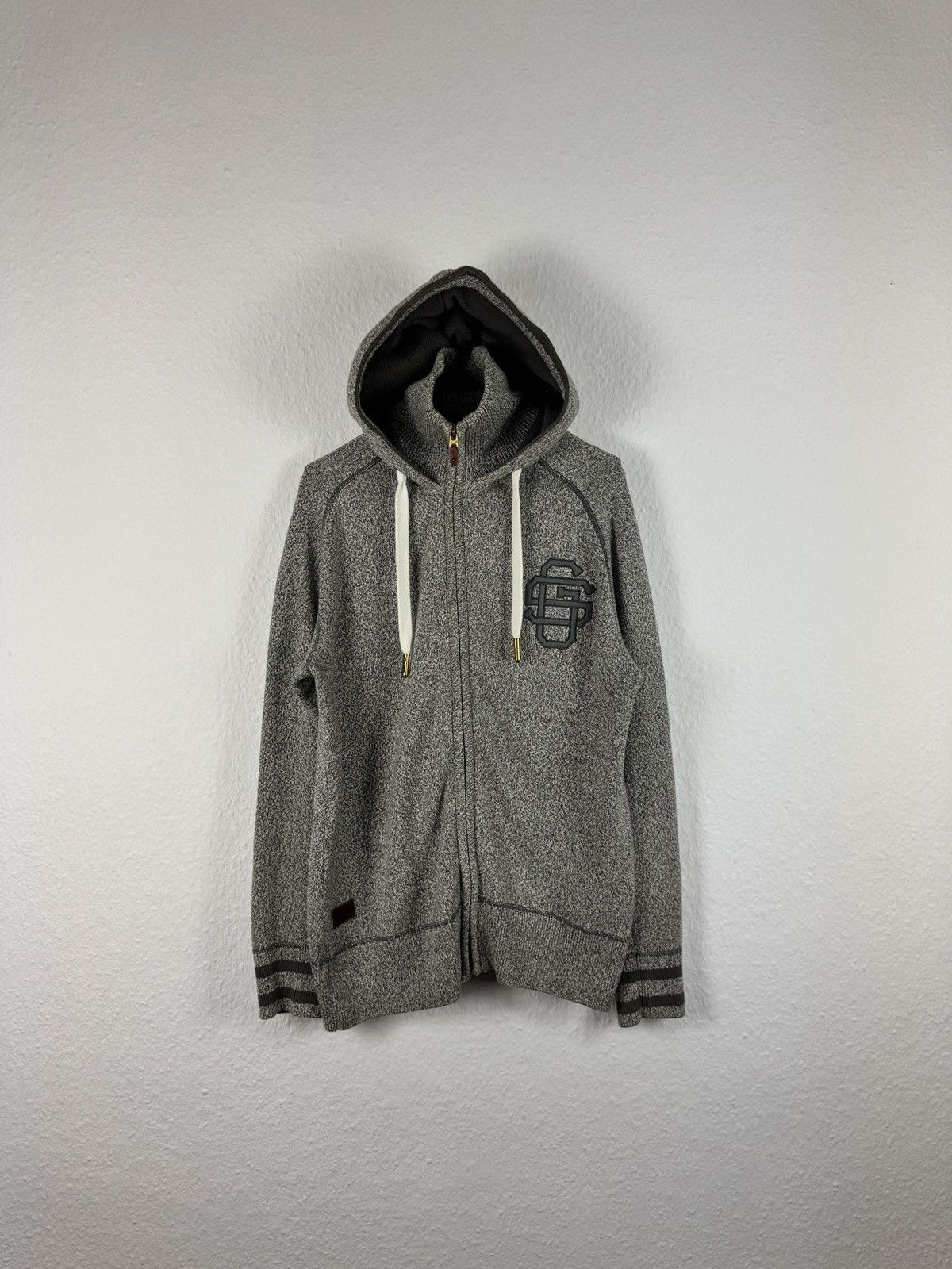 G-Star Men’s G-star RAW DECK HOODED VEST KNIT L/S Gray Size M Size US M / EU 48-50 / 2 - 1 Thumbnail