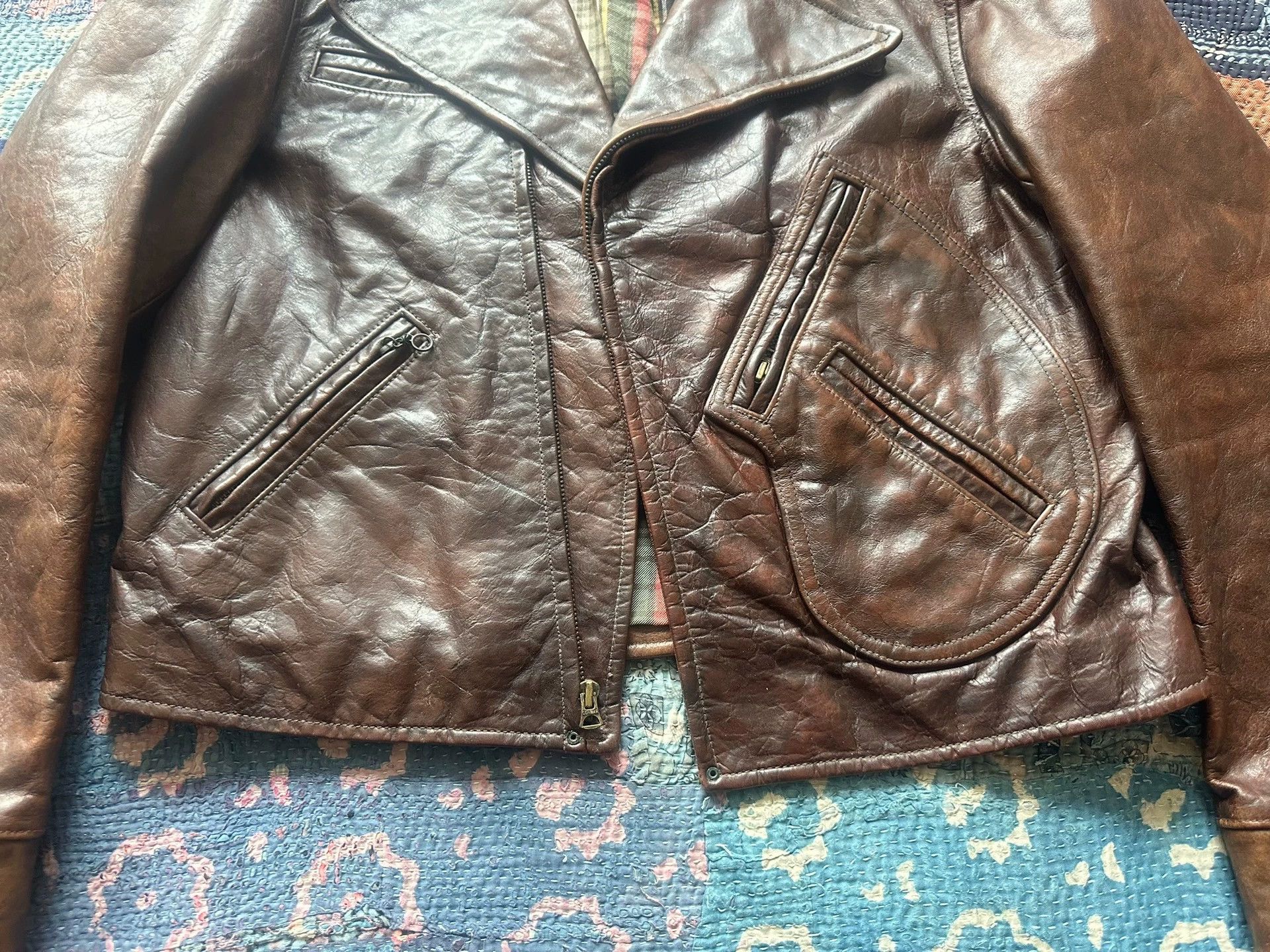 Polo Ralph Lauren Polo Ralph Lauren Distressed Biker Short L Lapel Size US L / EU 52-54 / 3 - 4 Thumbnail