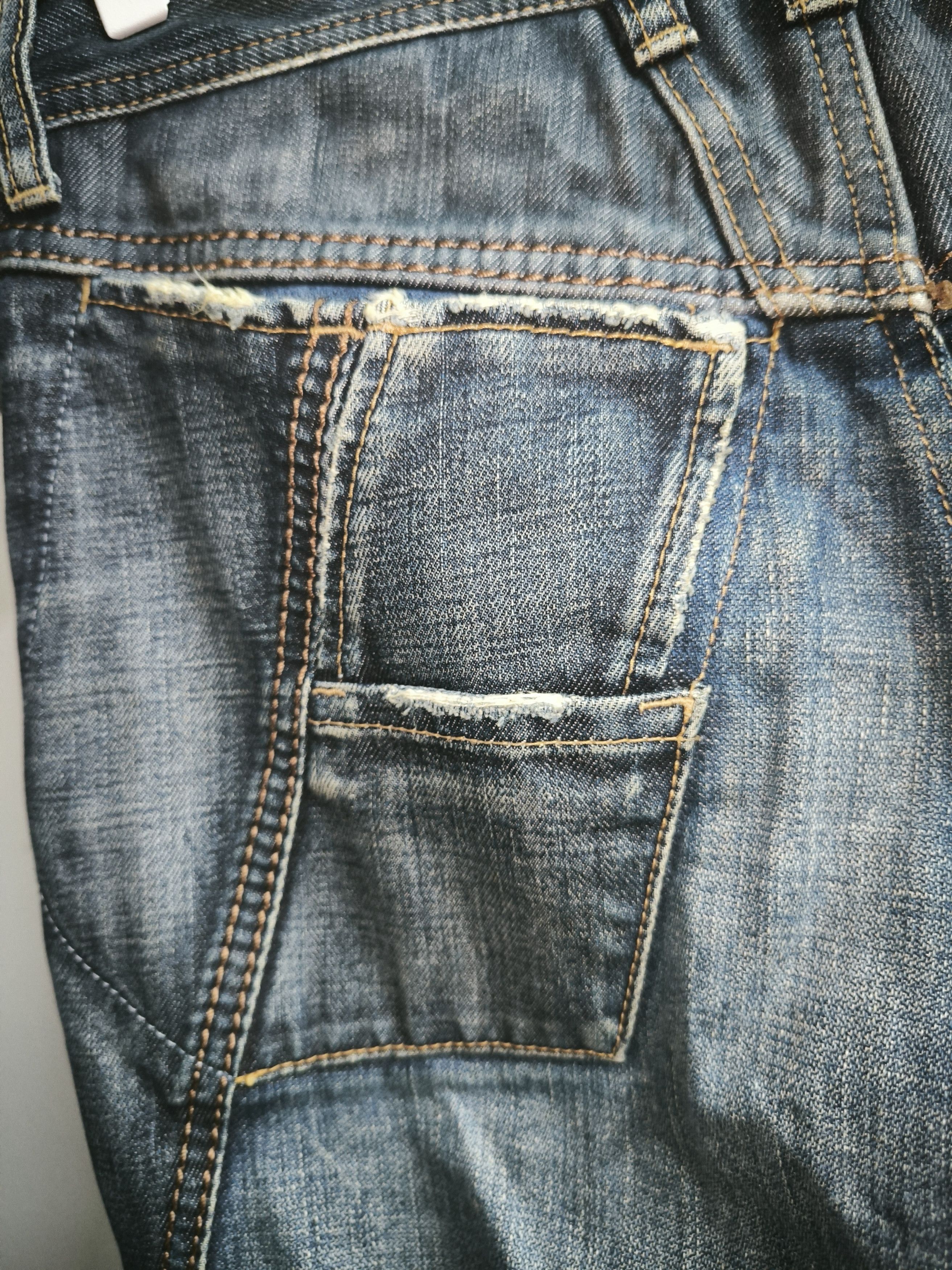 If Six Was Nine × Japanese Brand × Marithe + Francois Girbaud Le Jean De Bushpant Slim Fit Pocket Jeans Size US 30 / EU 46 - 11 Thumbnail
