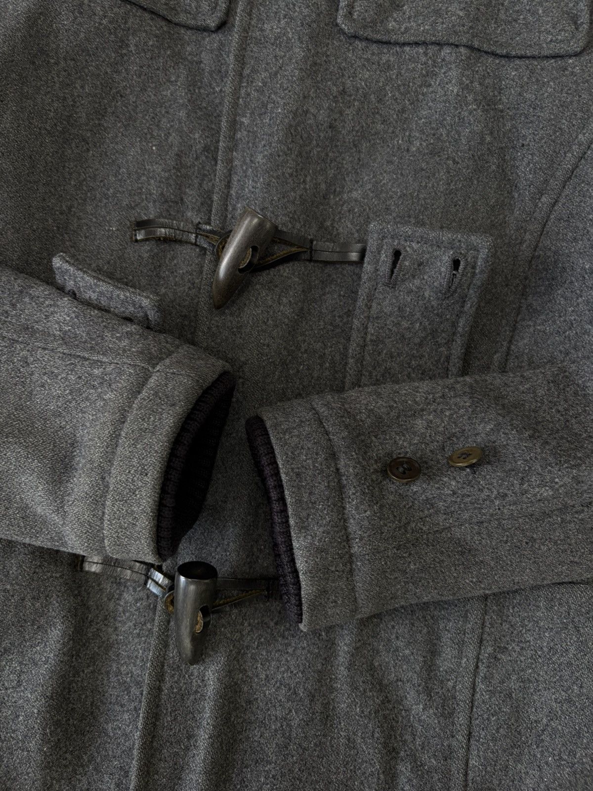 Designer × Katharine Hamnett London Katharine Hamnett London Heavy Wool Duffle Coat Size US M / EU 48-50 / 2 - 12 Thumbnail