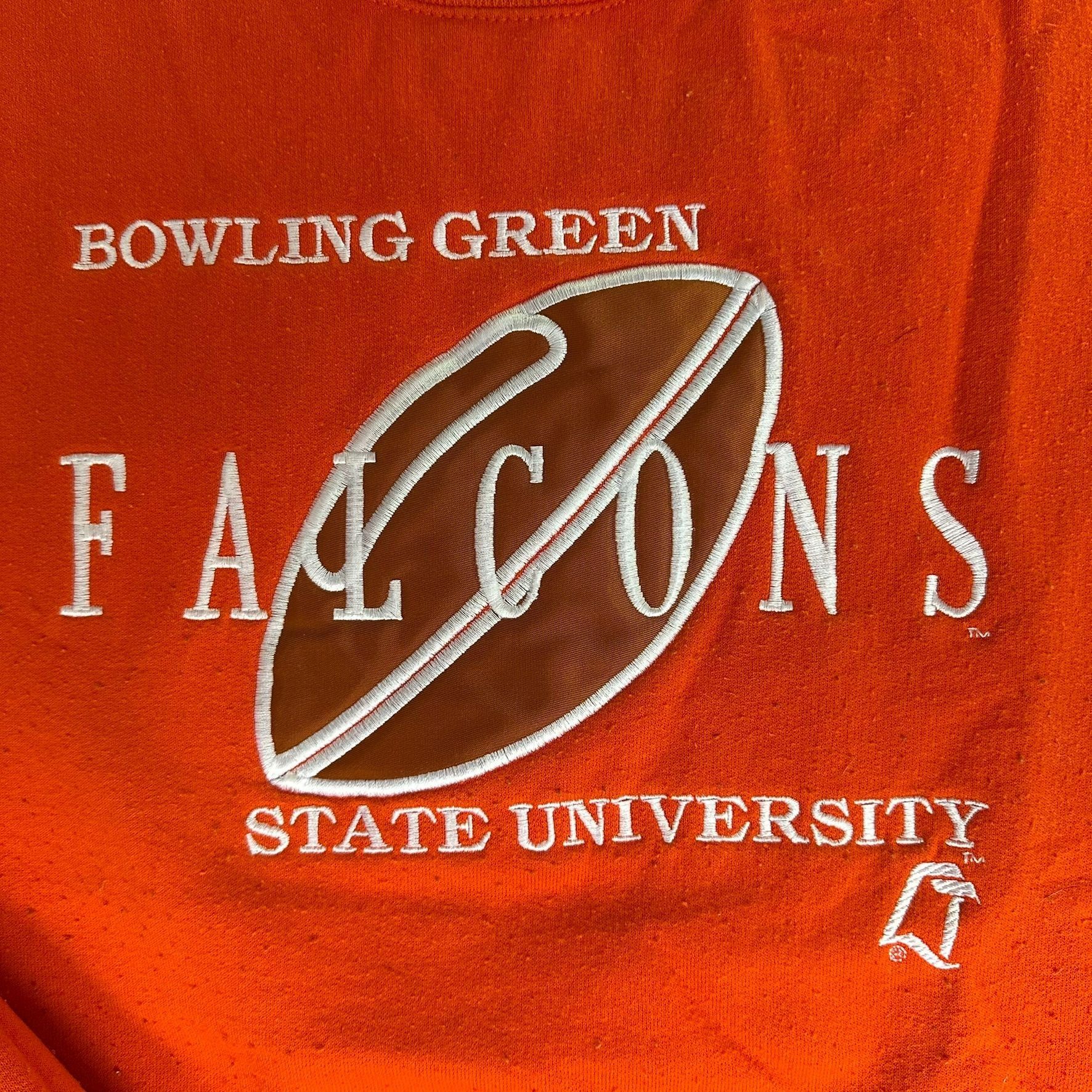 NCAA Vintage Y2K Bowling Green Falcons College Football Sweatshir Size US M / EU 48-50 / 2 - 2 Thumbnail