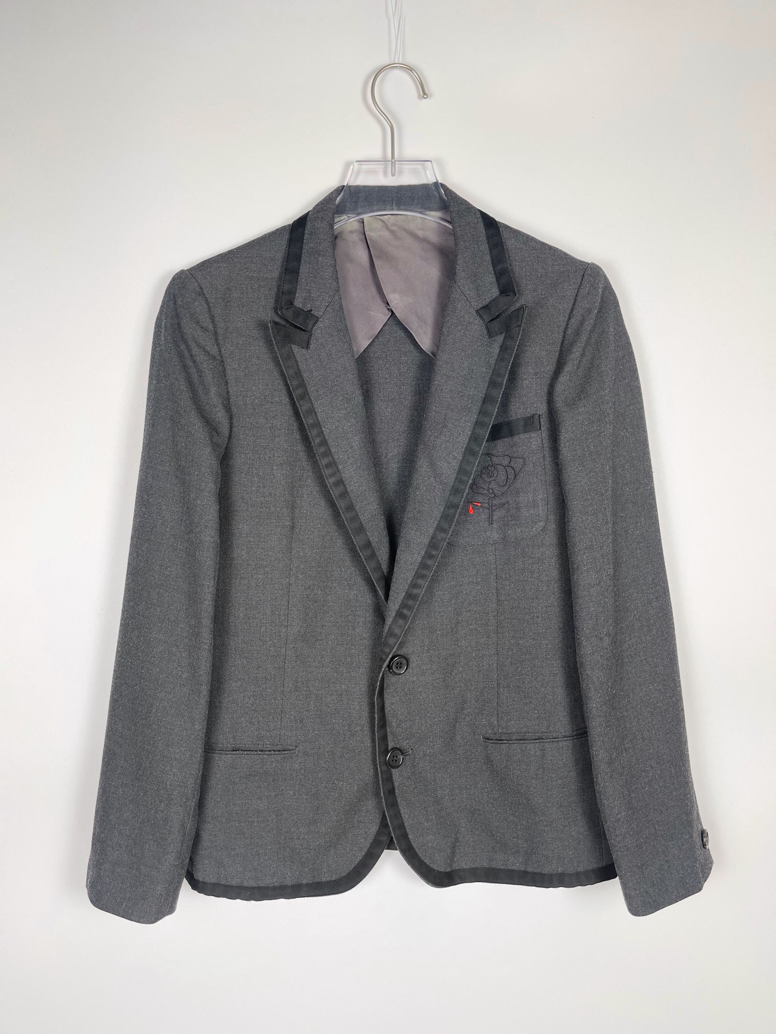 Undercover UNDERCOVER Embroidered Rose Blazer Size US M / EU 48-50 / 2 - 1 Thumbnail