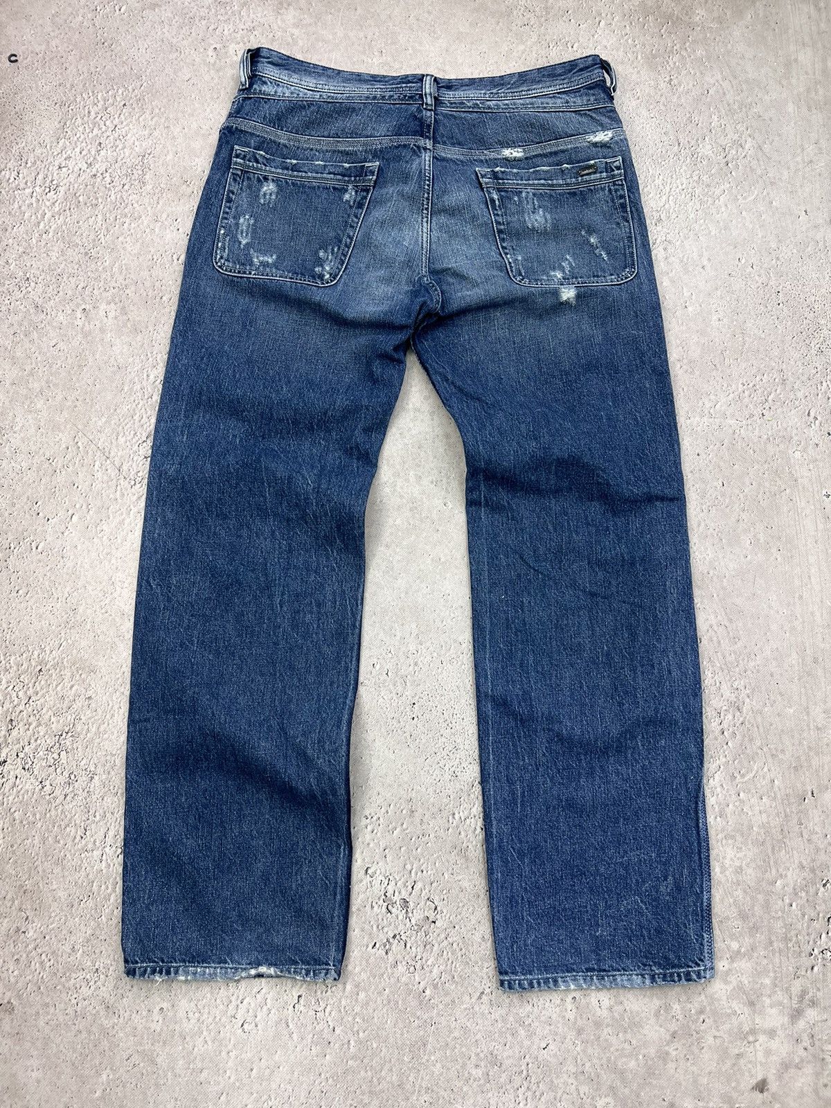 Diesel × If Six Was Nine Vintage Diesel Dirty New Age Distressed Denim Size US 33 - 14 Thumbnail