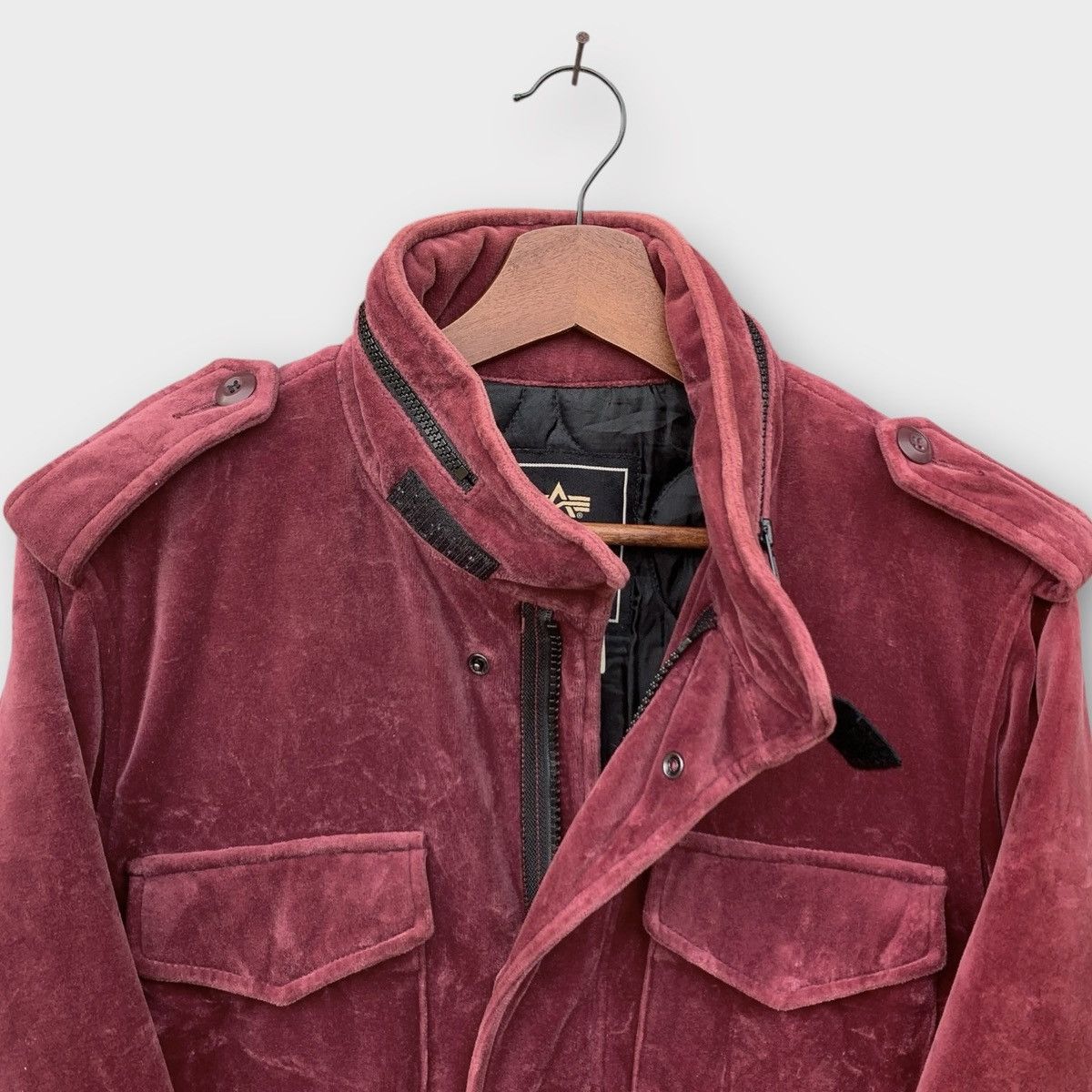 Alpha Industries ALPHA INDUSTRIES M65 VELVET MILITARY JACKET ZIPPER Size US M / EU 48-50 / 2 - 7 Thumbnail