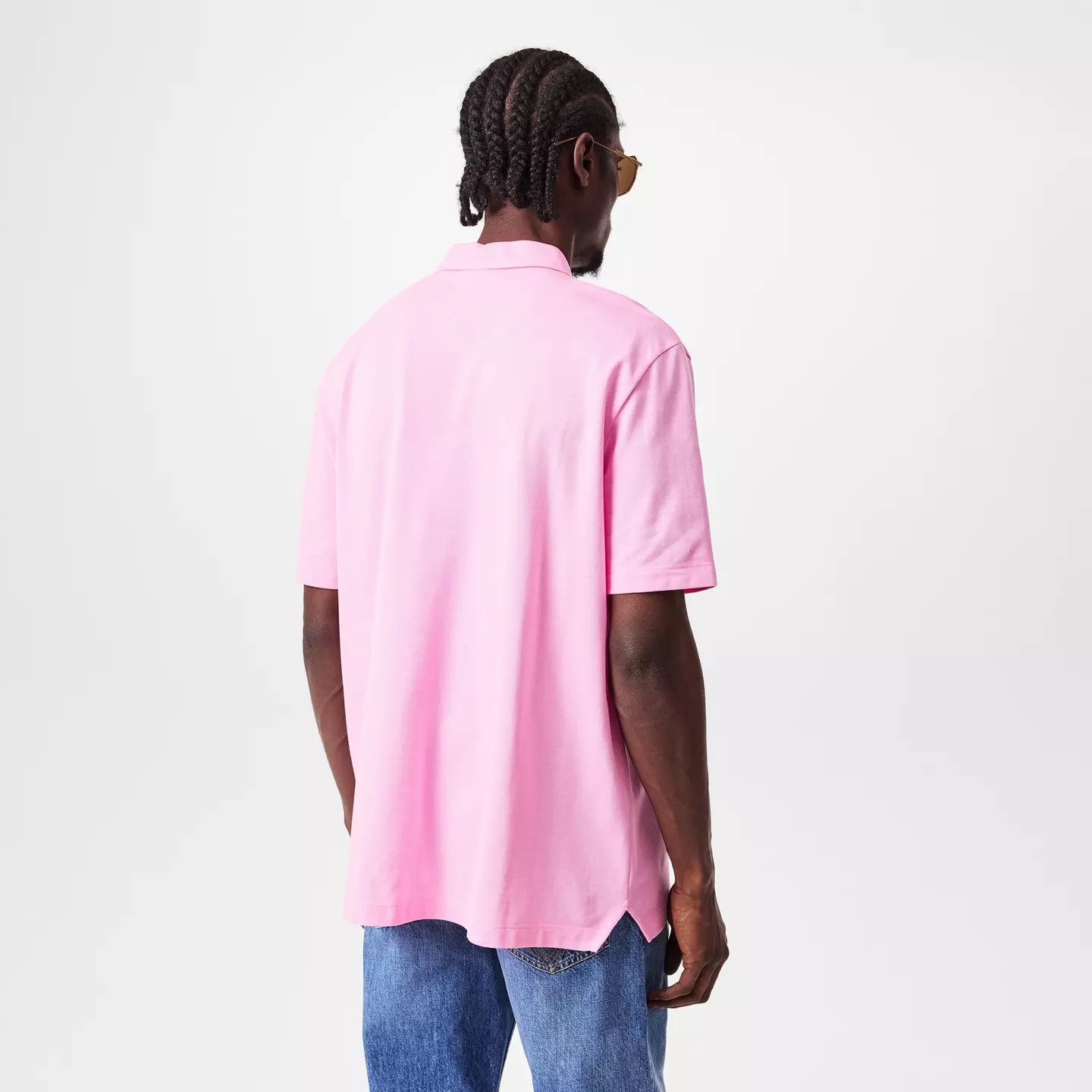 Bottega Veneta o1g2r1mq0426 Logo Short Sleeve Polo Shirt in Pink Size US M / EU 48-50 / 2 - 4 Thumbnail