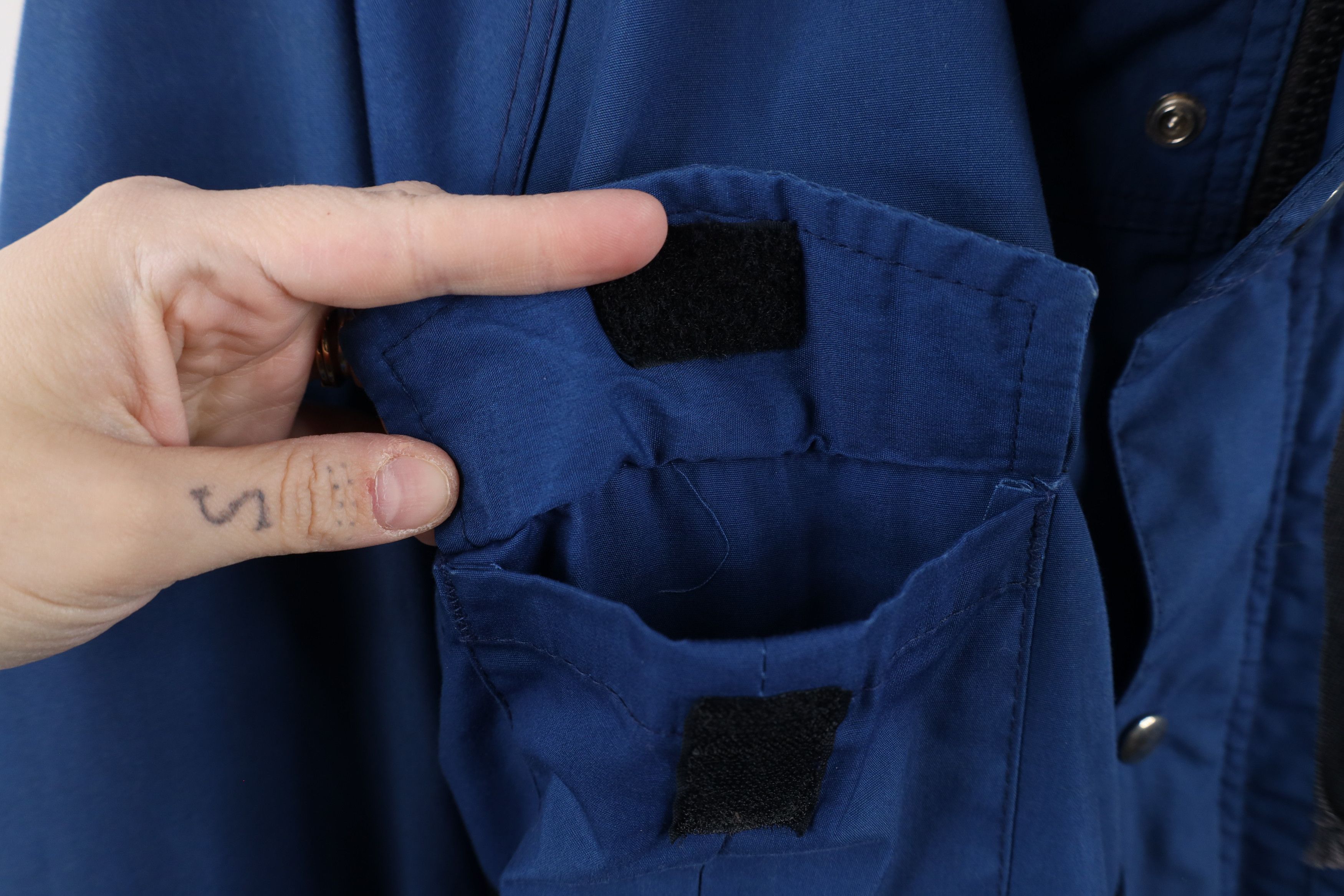 Rei × Vintage Vintage 80s 90s REI Full Zip Hooded Parka Jacket Blue USA Size US XL / EU 56 / 4 - 5 Thumbnail
