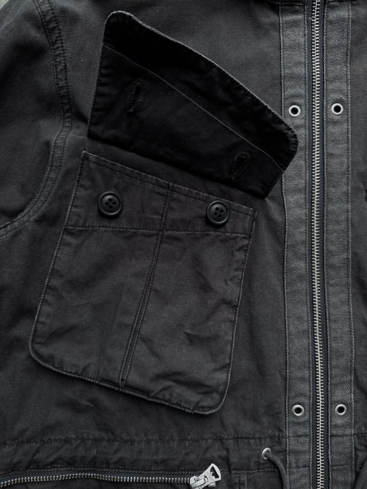 Undercover UNDERCOVER “UNDERMAN” TACTICAL HOODED CARGO JACKET Size US M / EU 48-50 / 2 - 7 Thumbnail