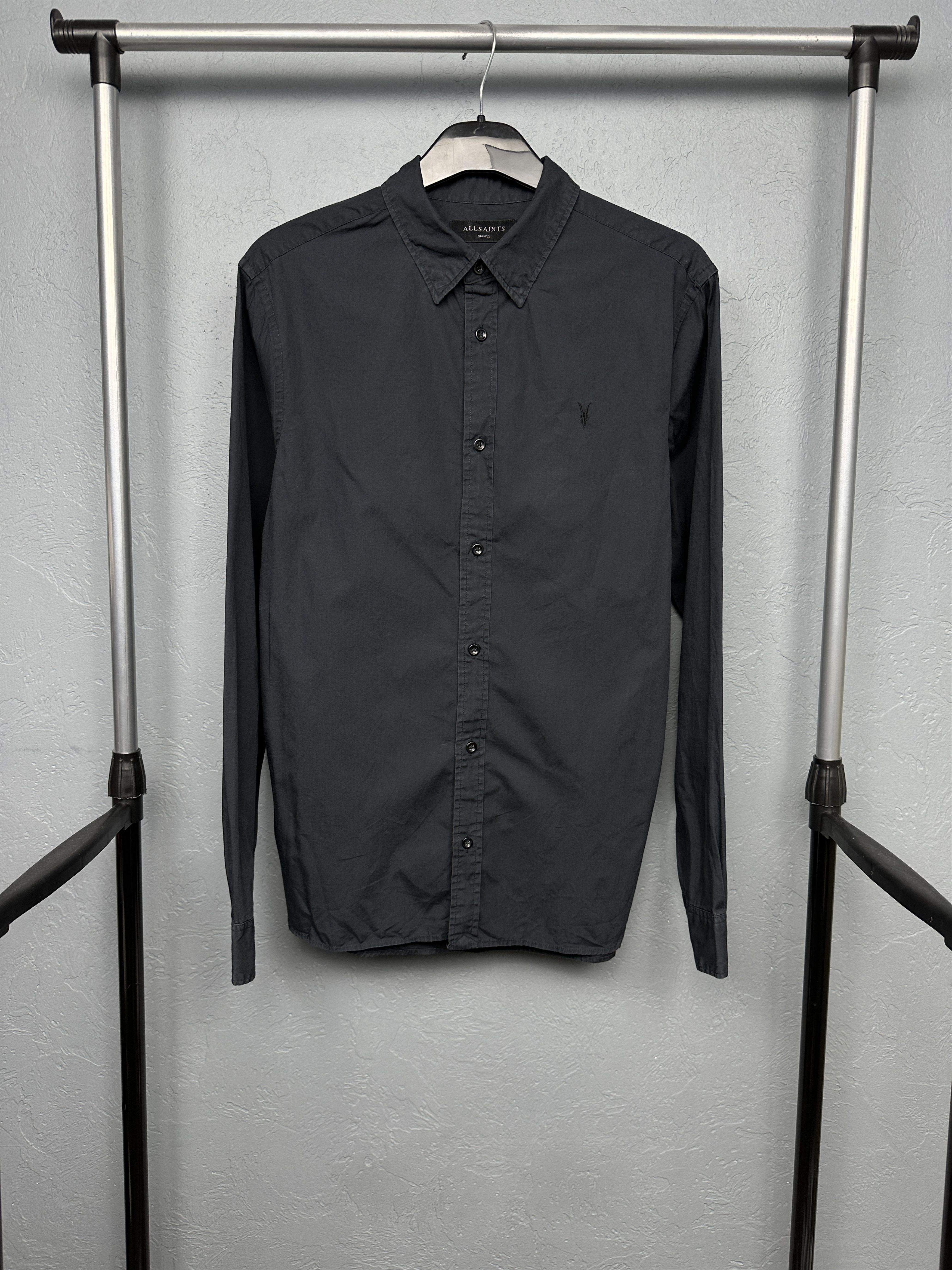 Allsaints Allsaints Mens Riviera Long Sleeve Shirt Size US S / EU 44-46 / 1 - 1 Thumbnail