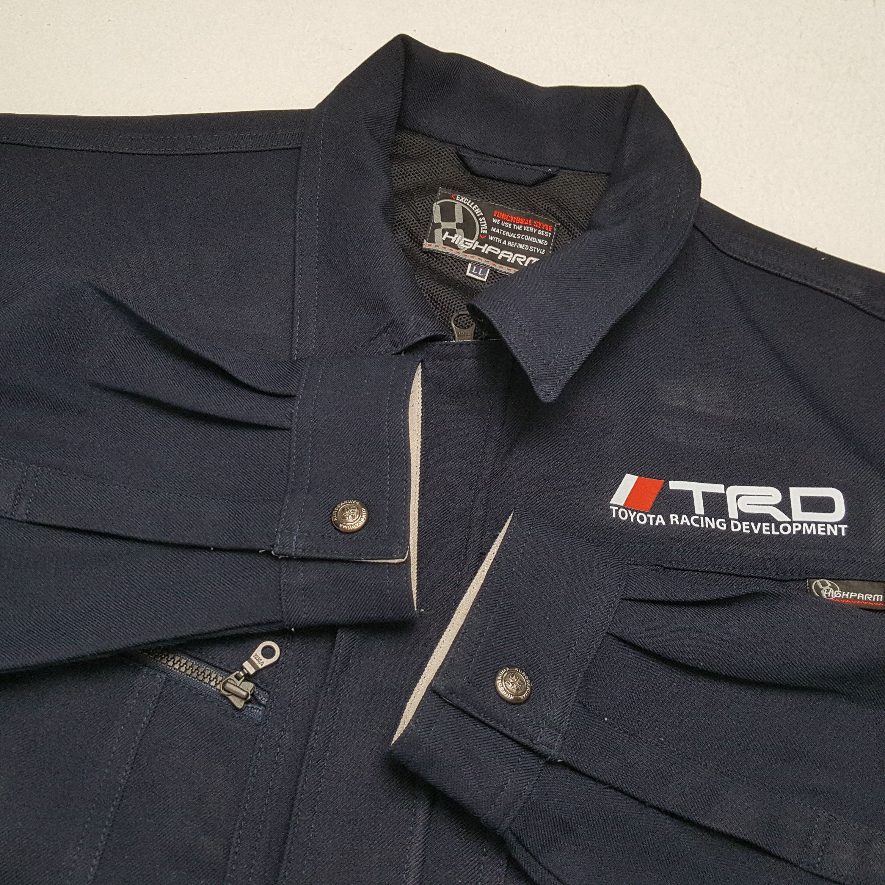 Japanese Brand × Vintage TRD TOYOTA RACING Development Workwear Custom Jacket Size US L / EU 52-54 / 3 - 9 Thumbnail