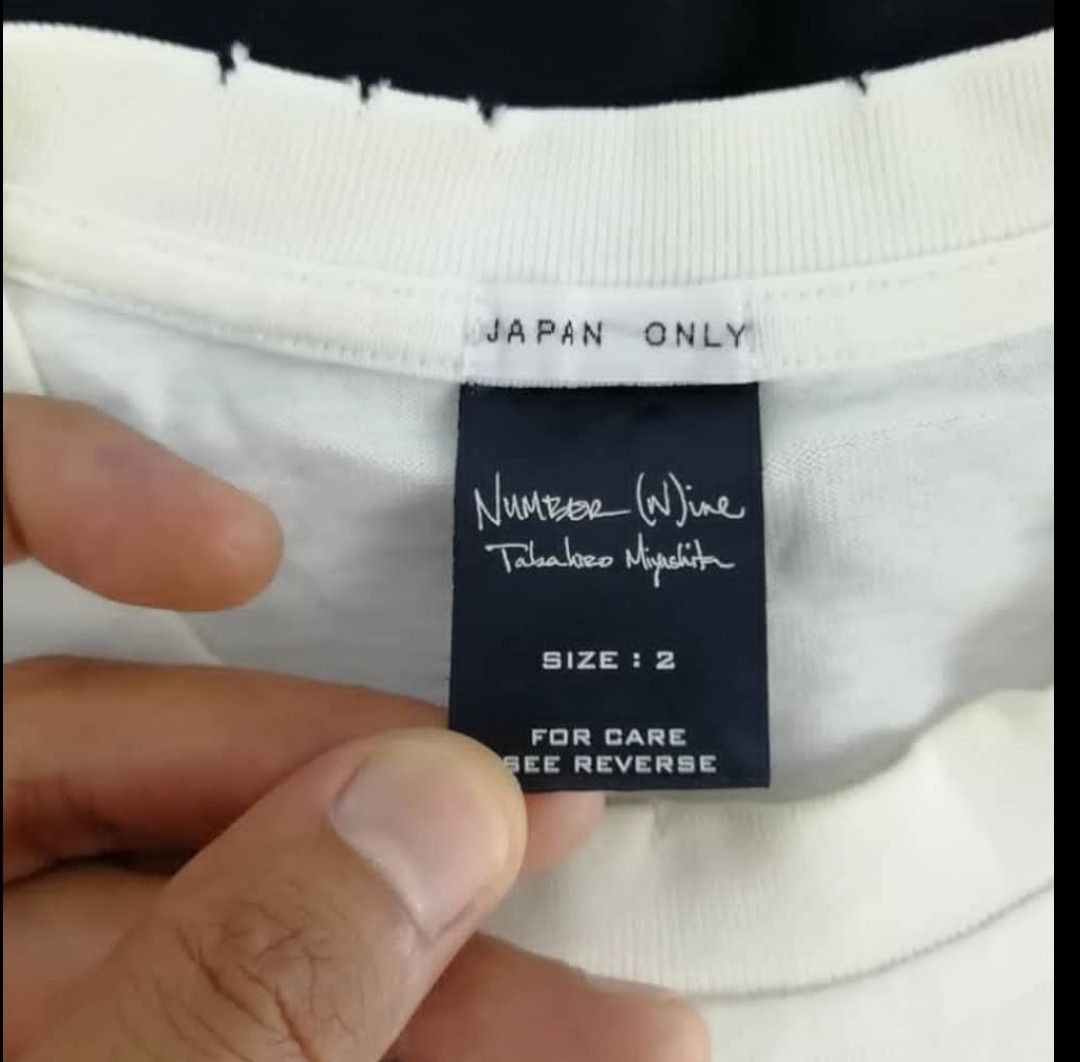 Number (N)ine NUMBER NINE George Bush Dead Kennedy's Band Size US M / EU 48-50 / 2 - 4 Thumbnail