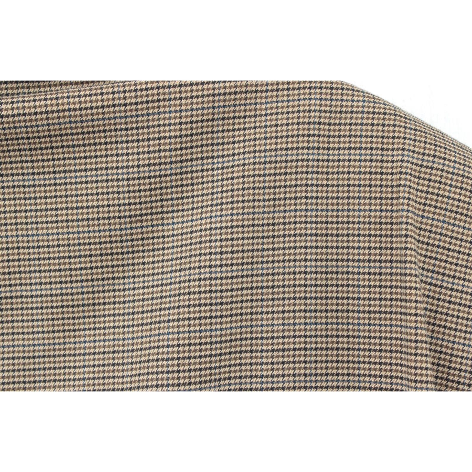 Ralph Lauren VINTAGE LRL Ralph Lauren Blazer Sport Jacket Mens 48R Brown Houndstooth Preppy Office Size 48R - 5 Thumbnail