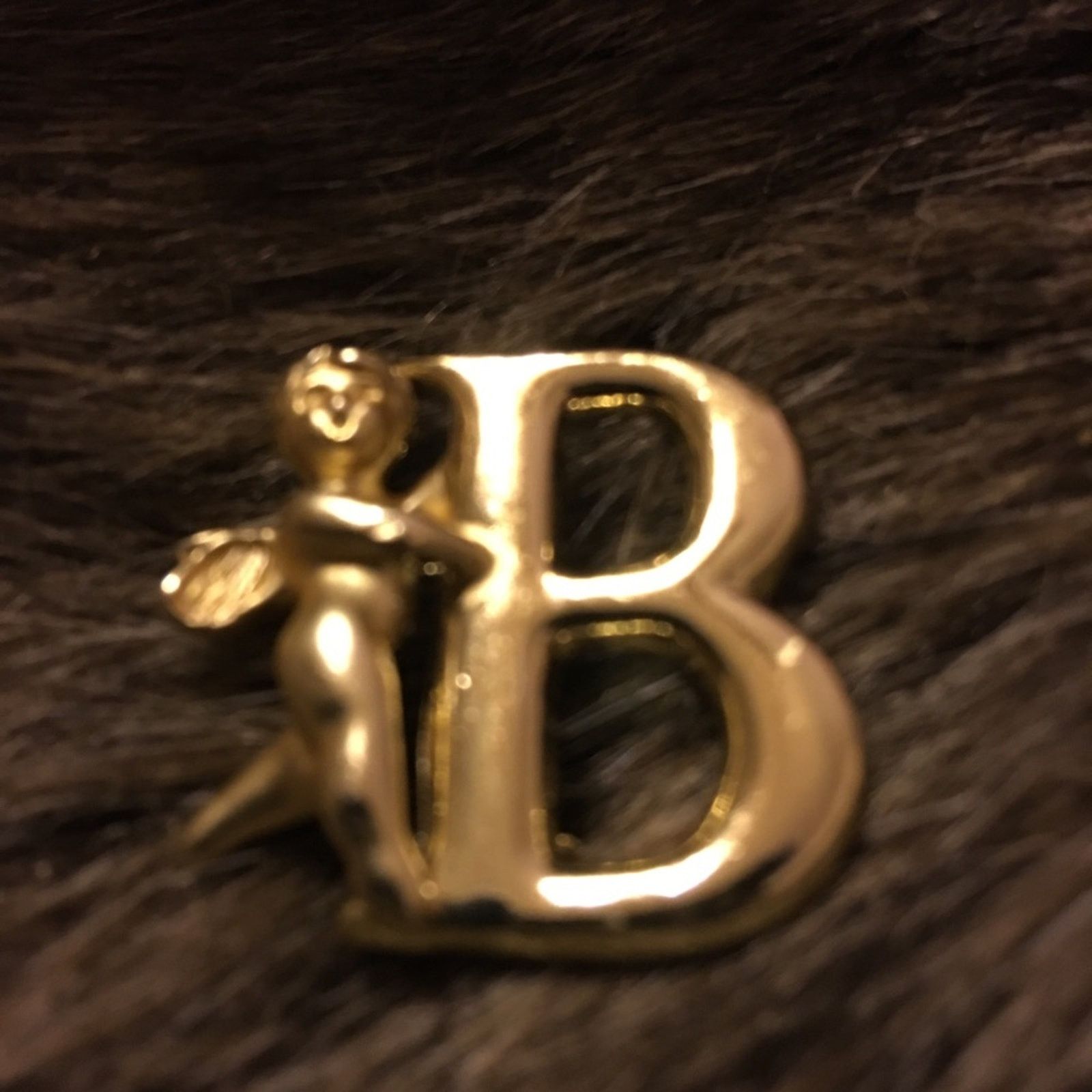Vintage Vintage Luca Razza signed gold tone angel pin Size ONE SIZE - 3 Thumbnail