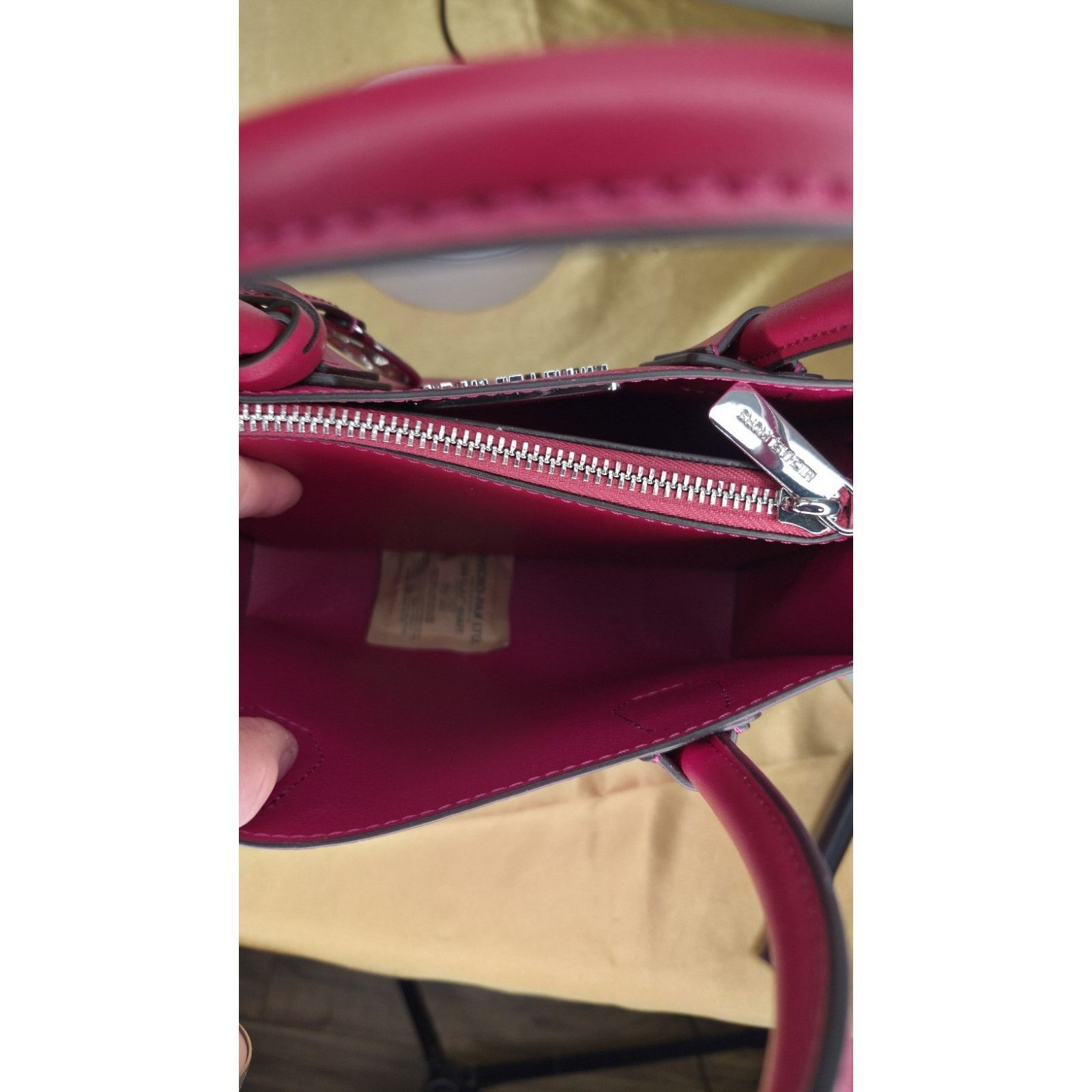 Michael Kors NEW Michael Kors Studio Mercer Medium Messenger Bag Pink Size ONE SIZE - 11 Thumbnail