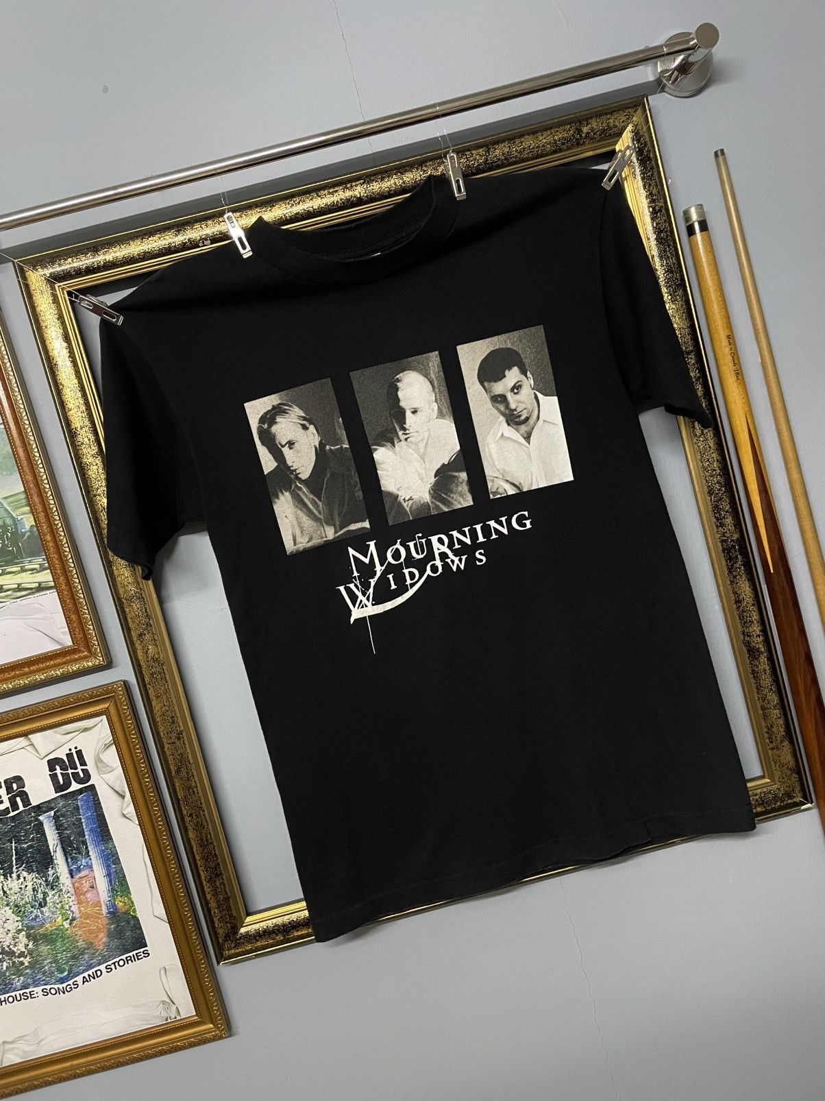 Vintage Vintage 1999 Mourning Widows Japan Tour Rare Find Tshirt Size US M / EU 48-50 / 2 - 2 Thumbnail
