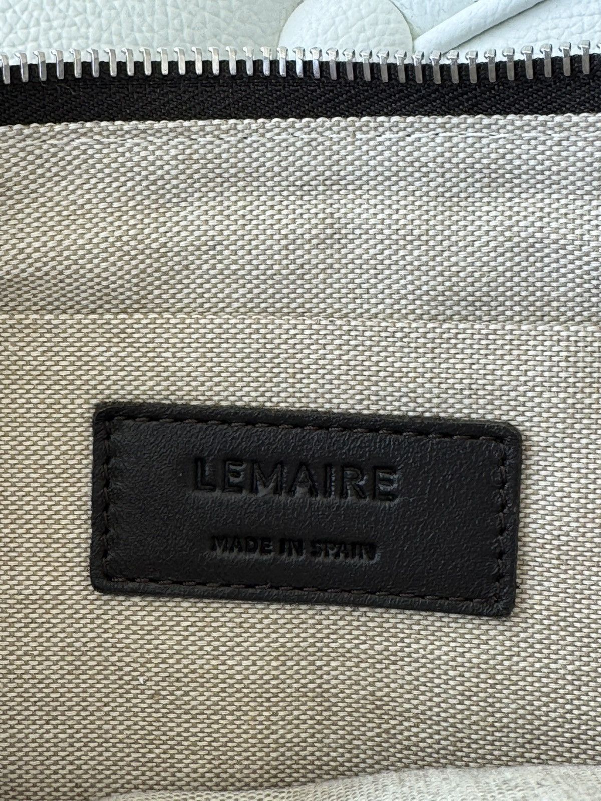 Lemaire Lemaire Small Croissant Bag Dark Chocolate Brown Leather Size ONE SIZE - 3 Thumbnail